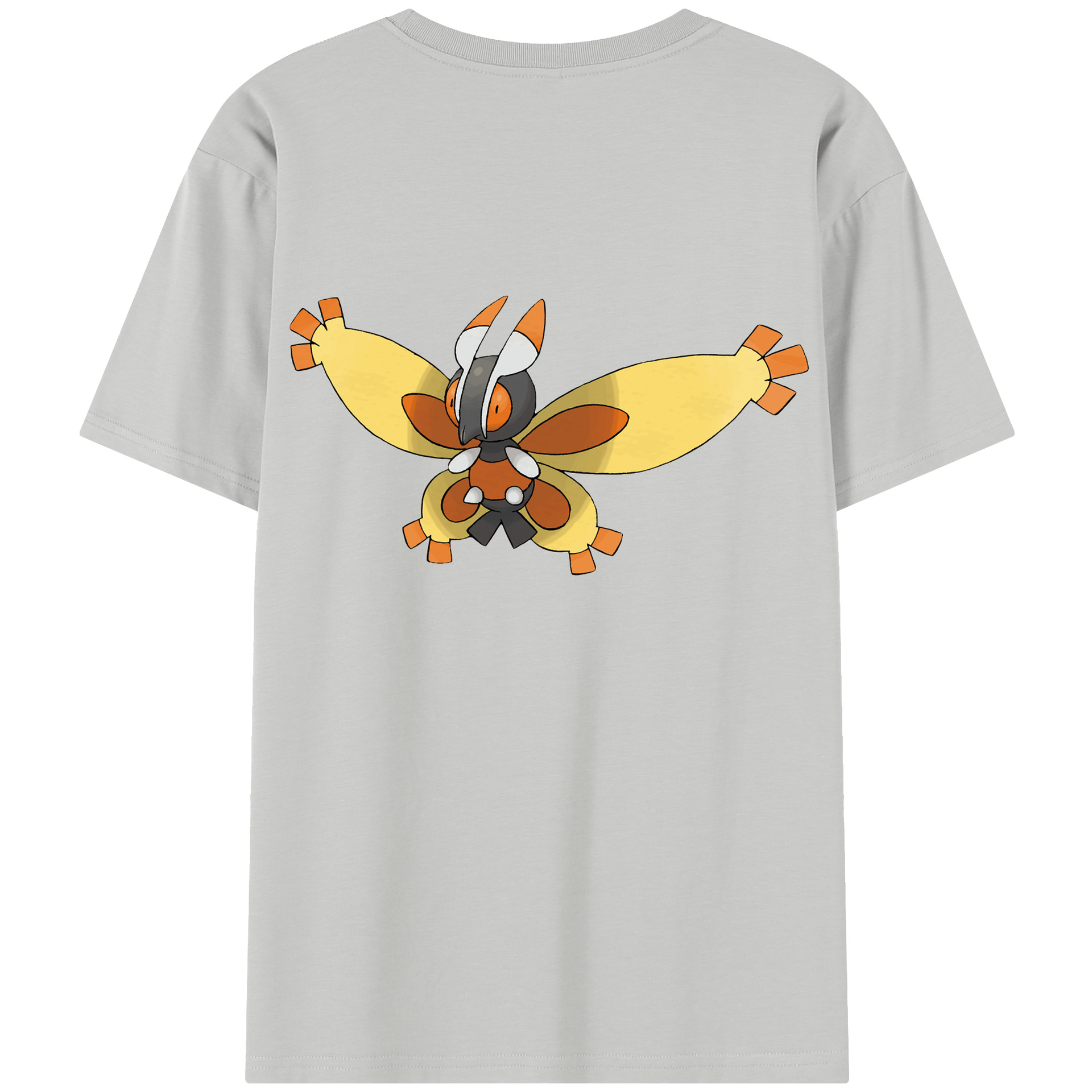 （画像用） ポケットモンスター Pokémon 綿100％半袖Tシャツ（背面プリント）