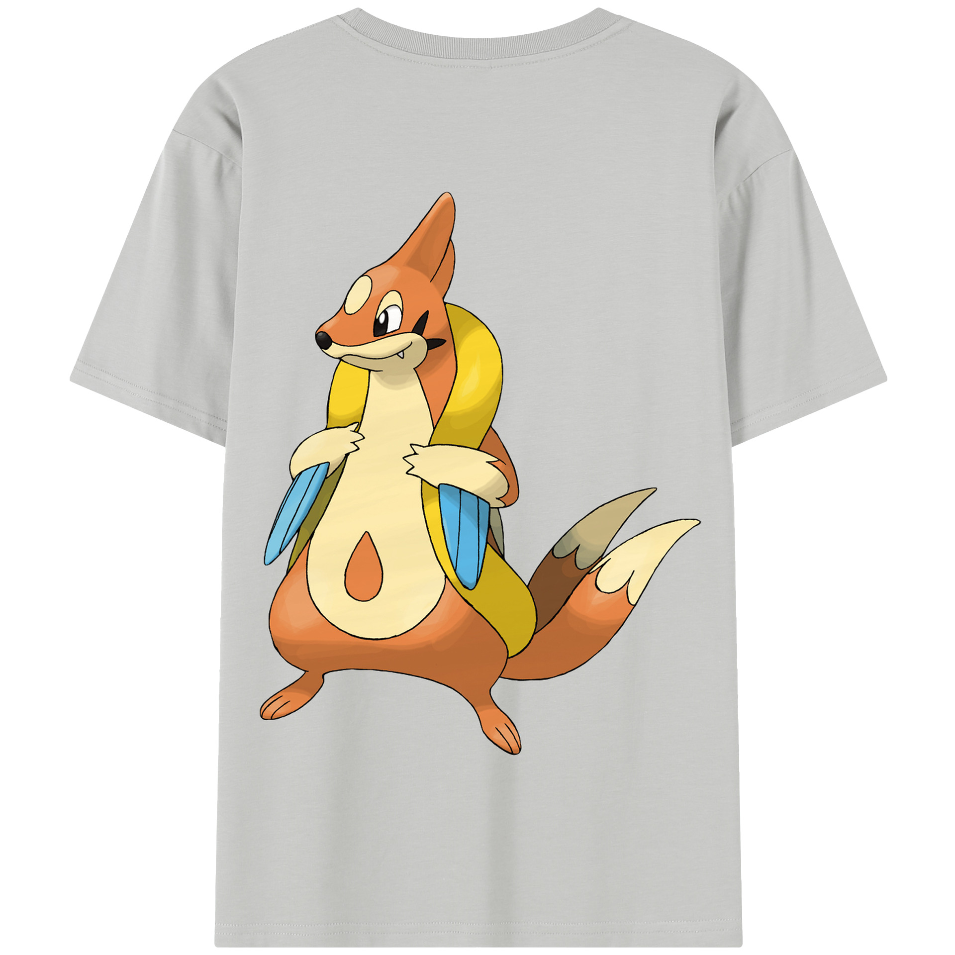 （画像用） ポケットモンスター Pokémon 綿100％半袖Tシャツ（背面プリント）