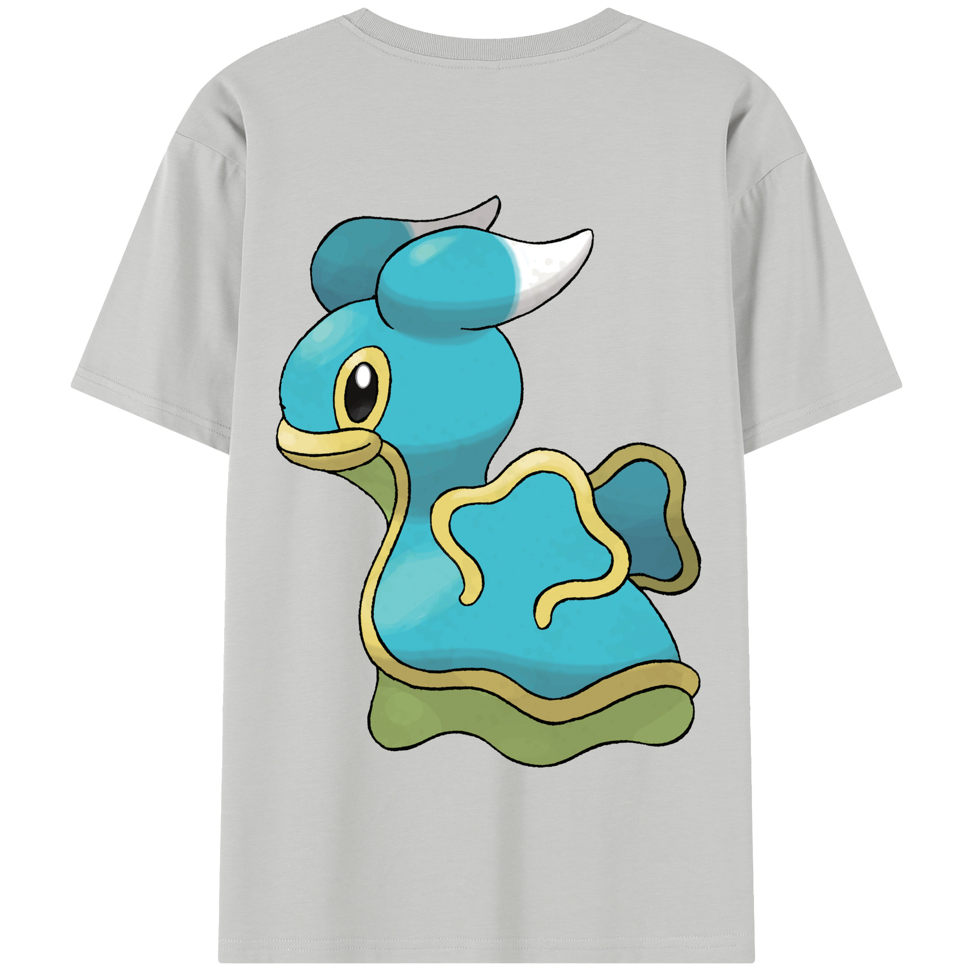 （画像用） ポケットモンスター Pokémon 綿100％半袖Tシャツ（背面プリント）