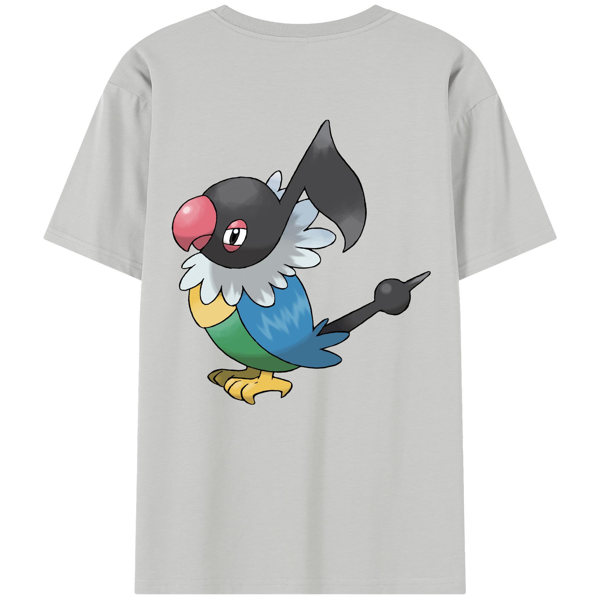（画像用） ポケットモンスター Pokémon 綿100％半袖Tシャツ（背面プリント）