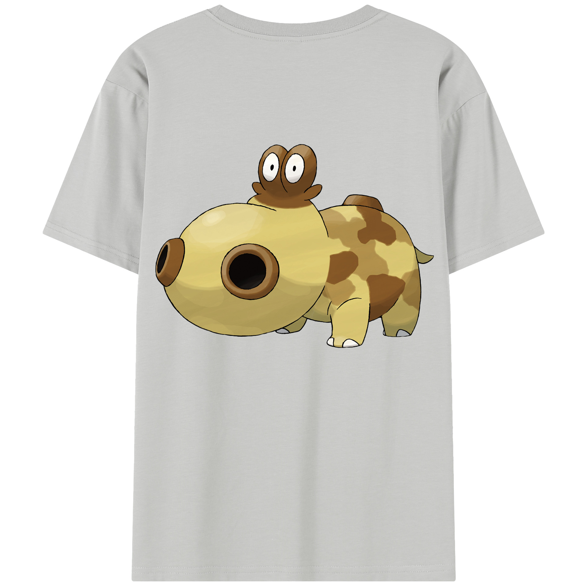 （画像用） ポケットモンスター Pokémon 綿100％半袖Tシャツ（背面プリント）