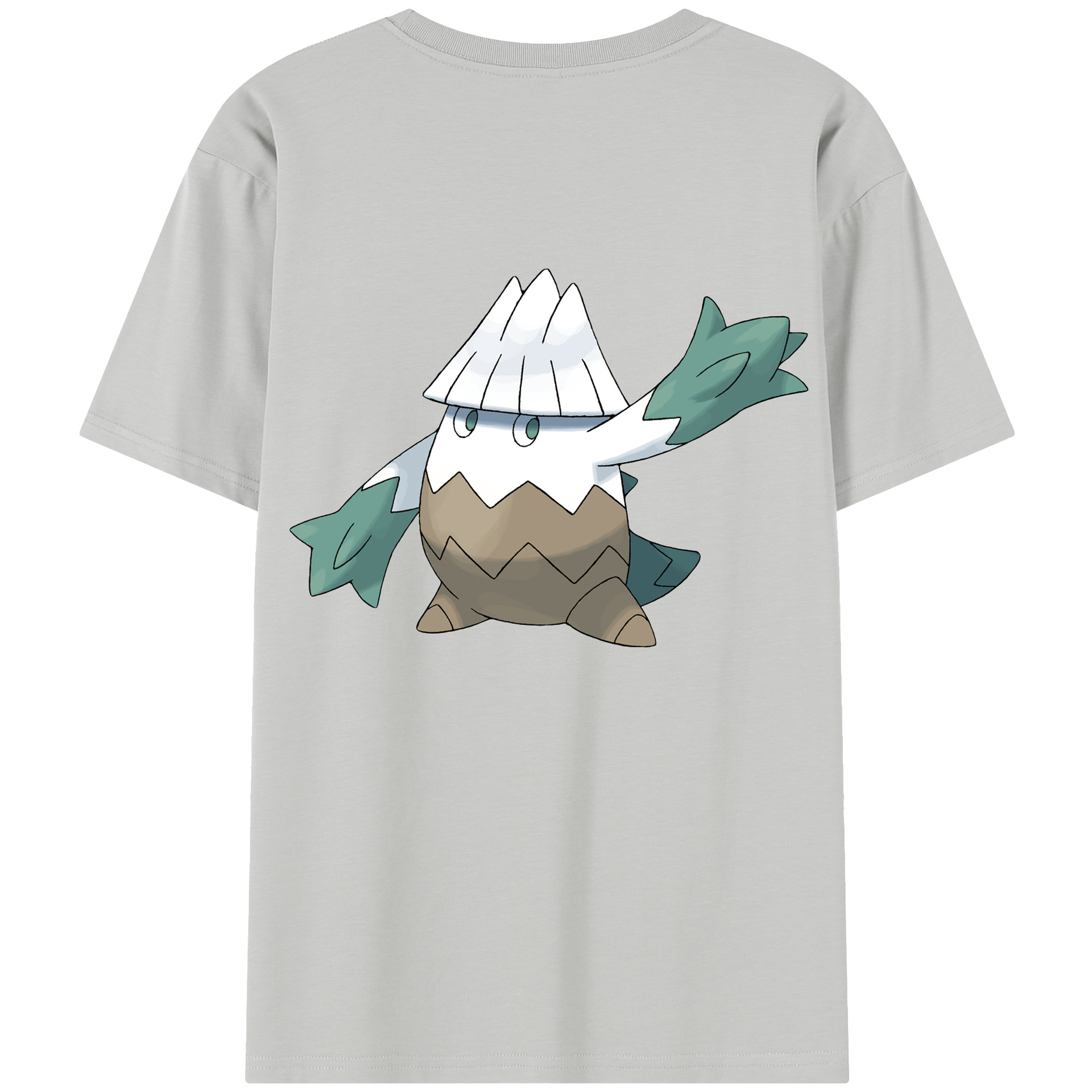 （画像用） ポケットモンスター Pokémon 綿100％半袖Tシャツ（背面プリント）