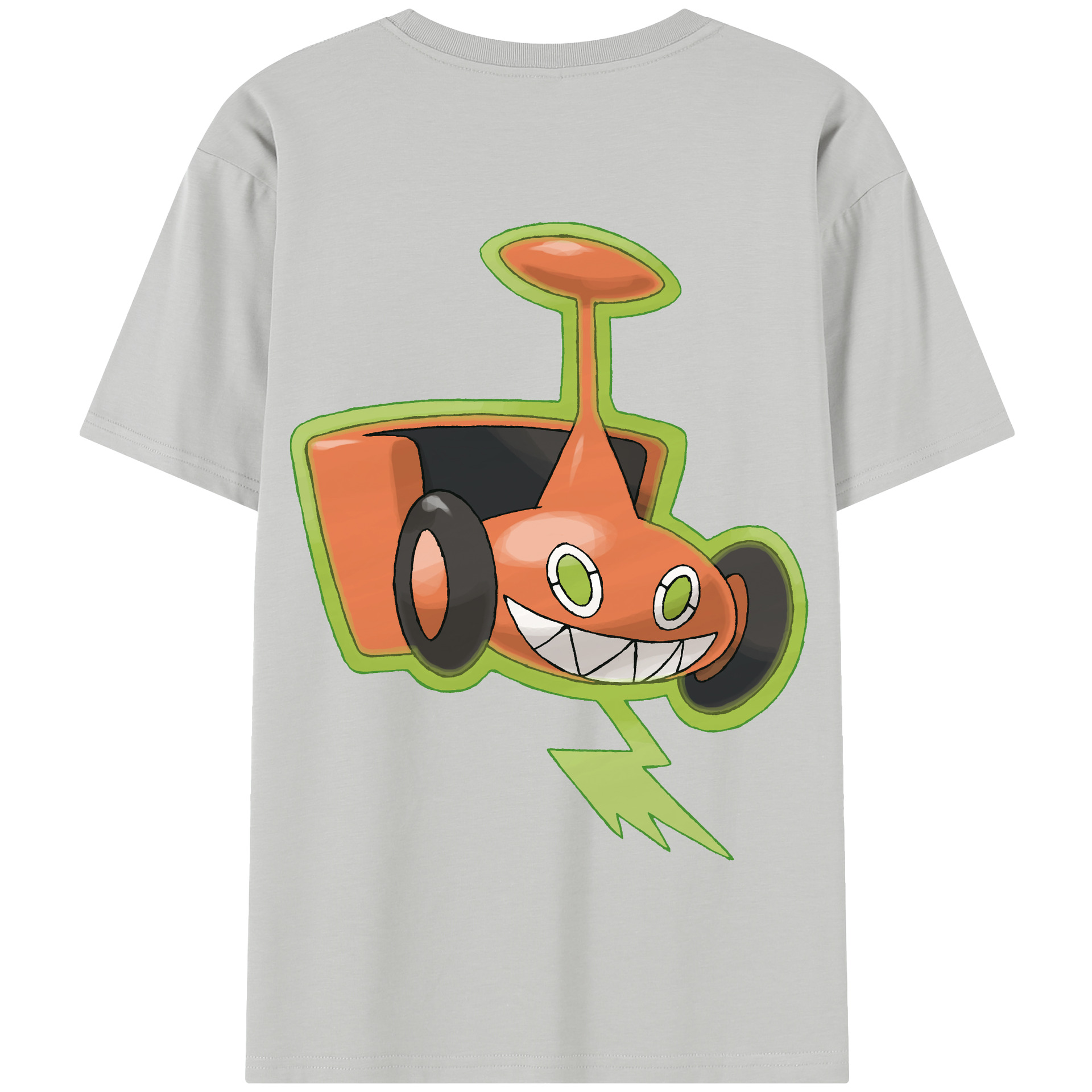 （画像用） ポケットモンスター Pokémon 綿100％半袖Tシャツ（背面プリント）
