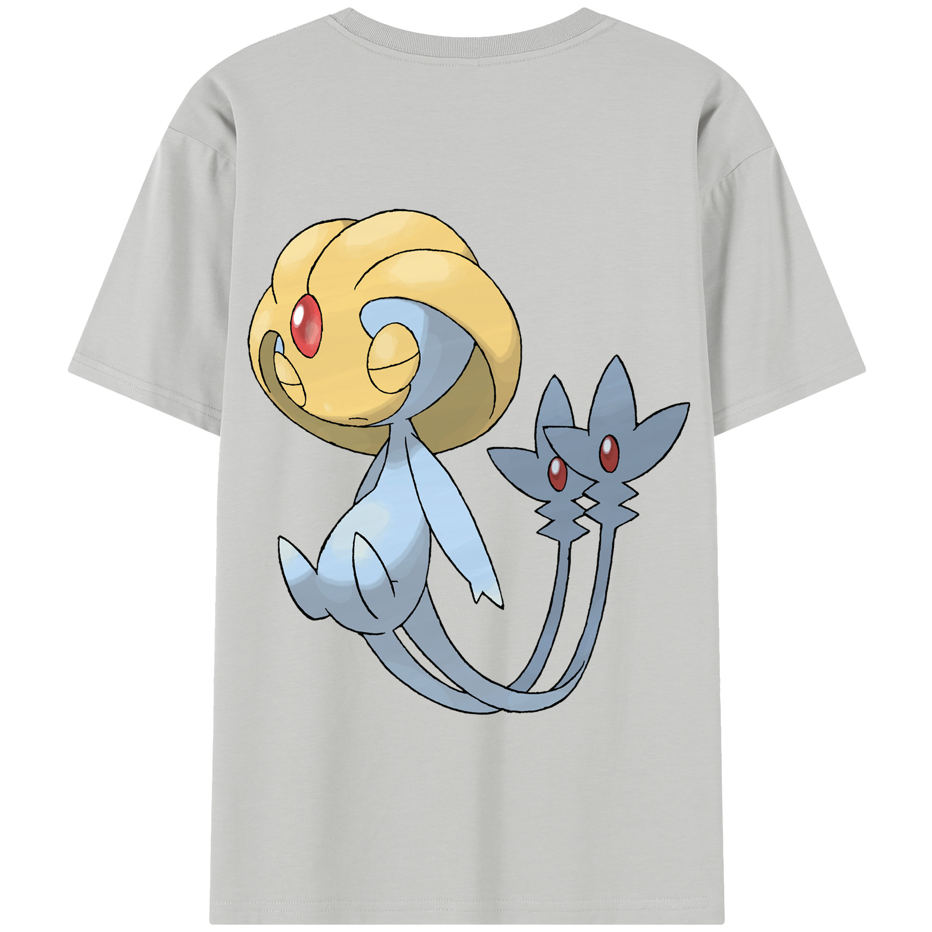 （画像用） ポケットモンスター Pokémon 綿100％半袖Tシャツ（背面プリント）