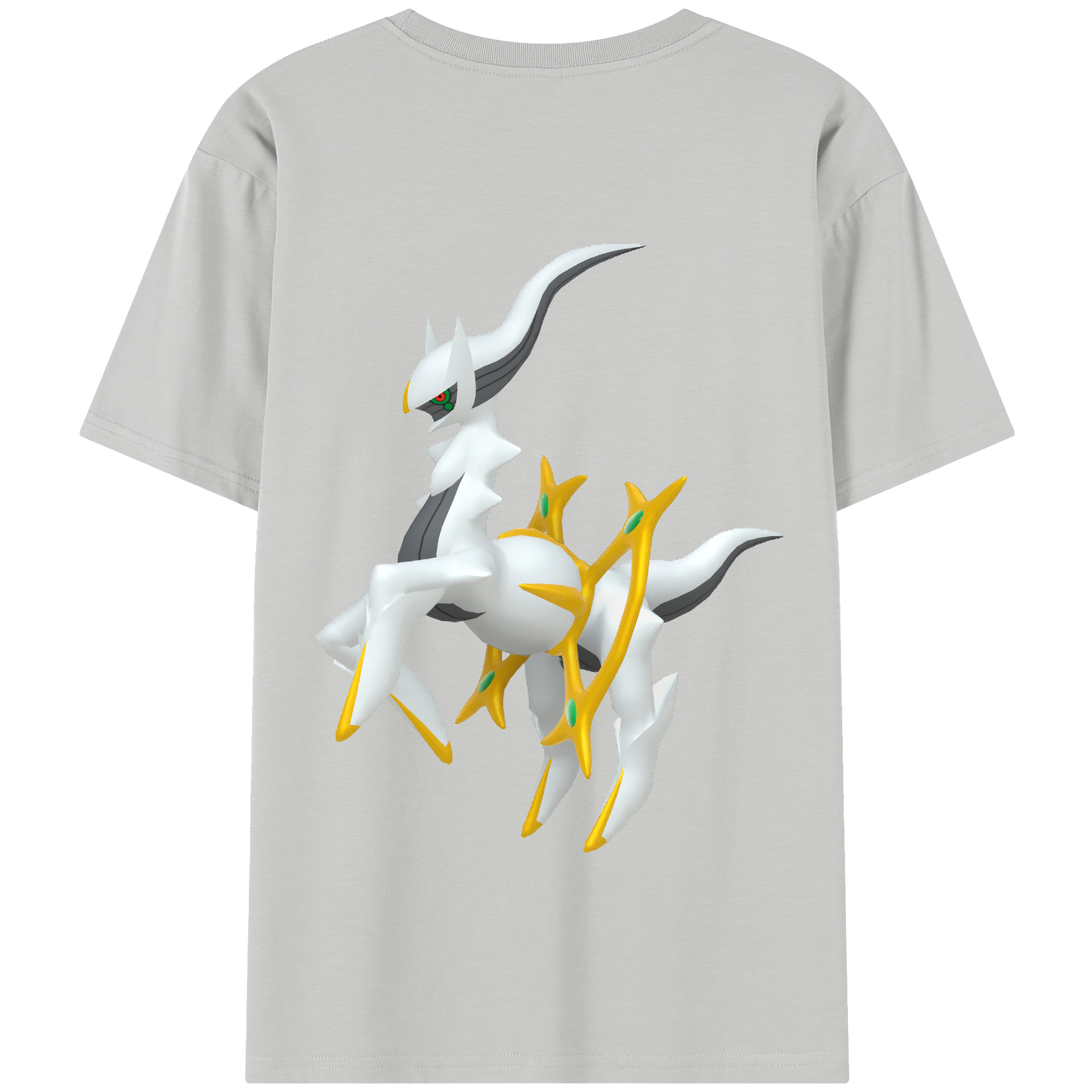 （画像用） ポケットモンスター Pokémon 綿100％半袖Tシャツ（背面プリント）