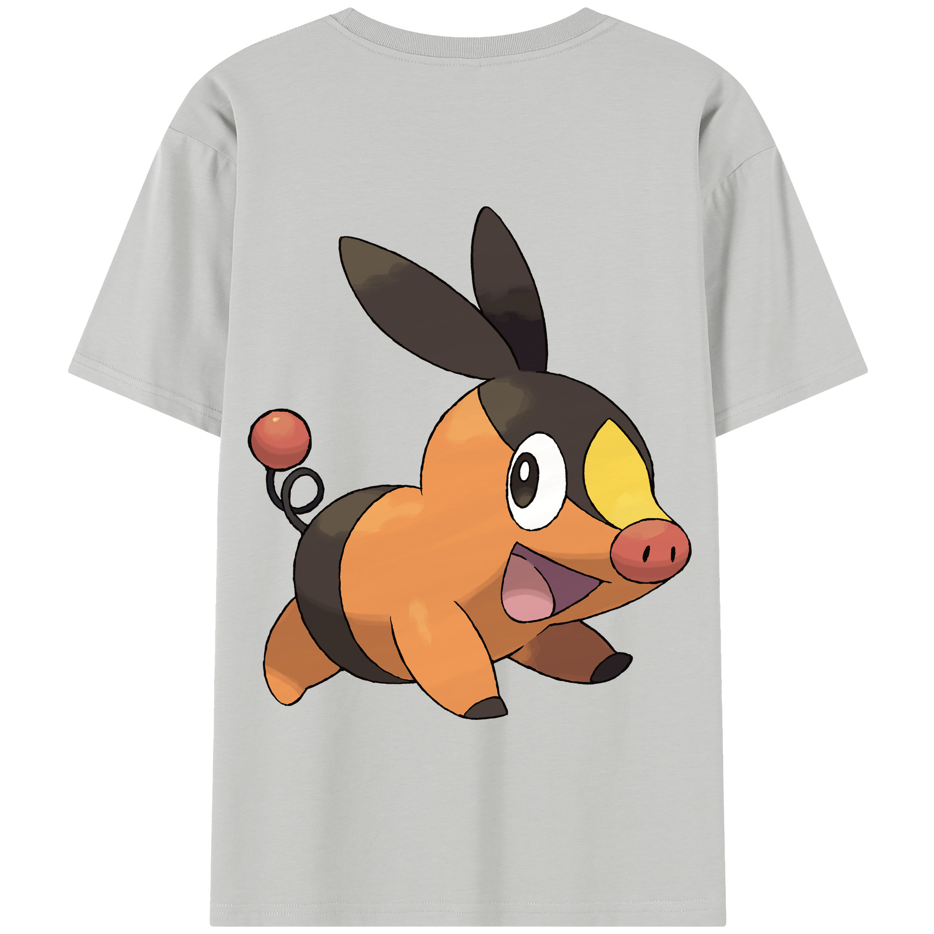 （画像用） ポケットモンスター Pokémon 綿100％半袖Tシャツ（背面プリント）