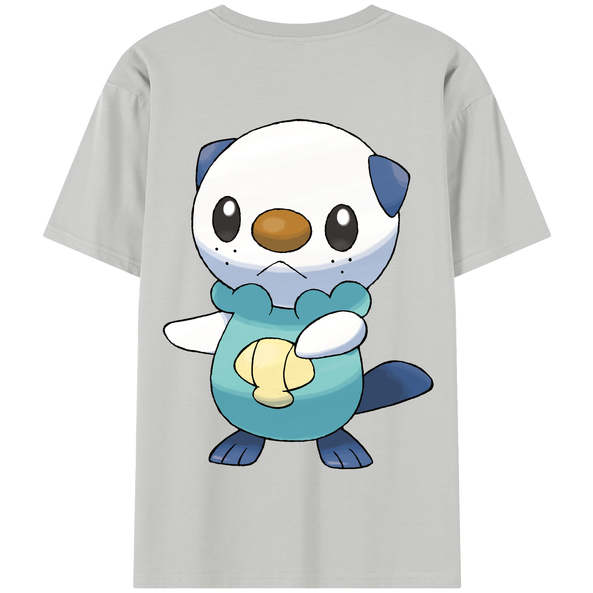（画像用） ポケットモンスター Pokémon 綿100％半袖Tシャツ（背面プリント）