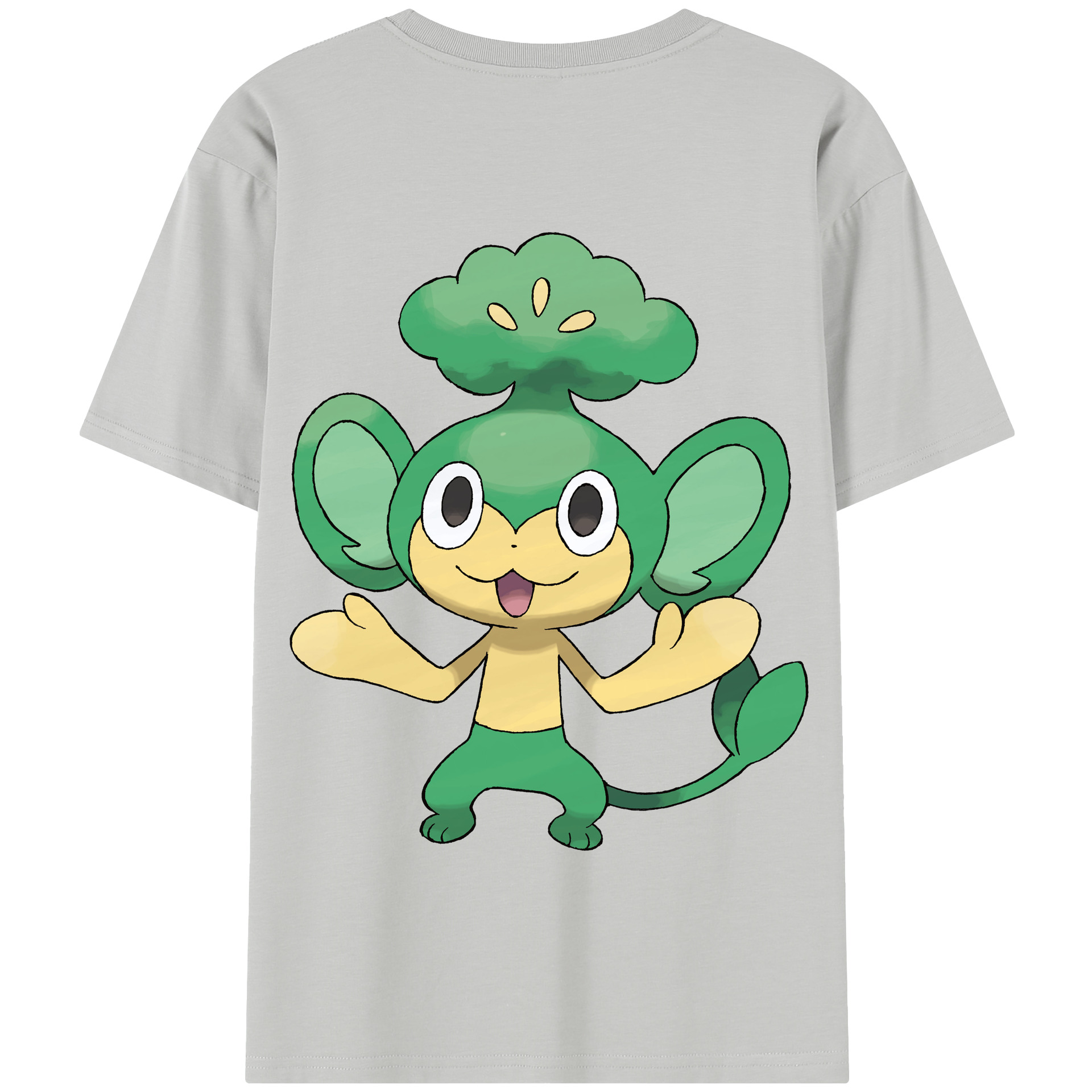 （画像用） ポケットモンスター Pokémon 綿100％半袖Tシャツ（背面プリント）