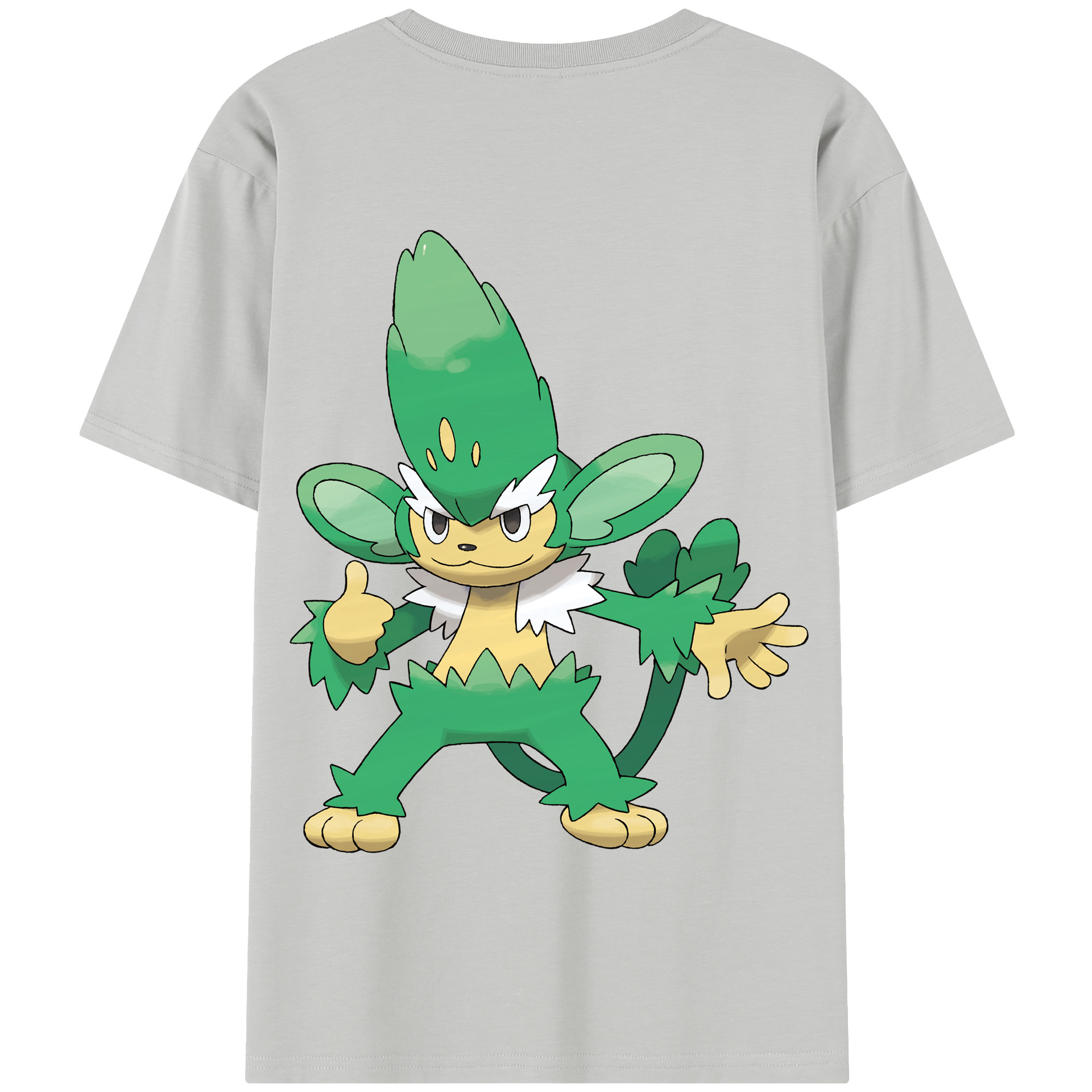 （画像用） ポケットモンスター Pokémon 綿100％半袖Tシャツ（背面プリント）