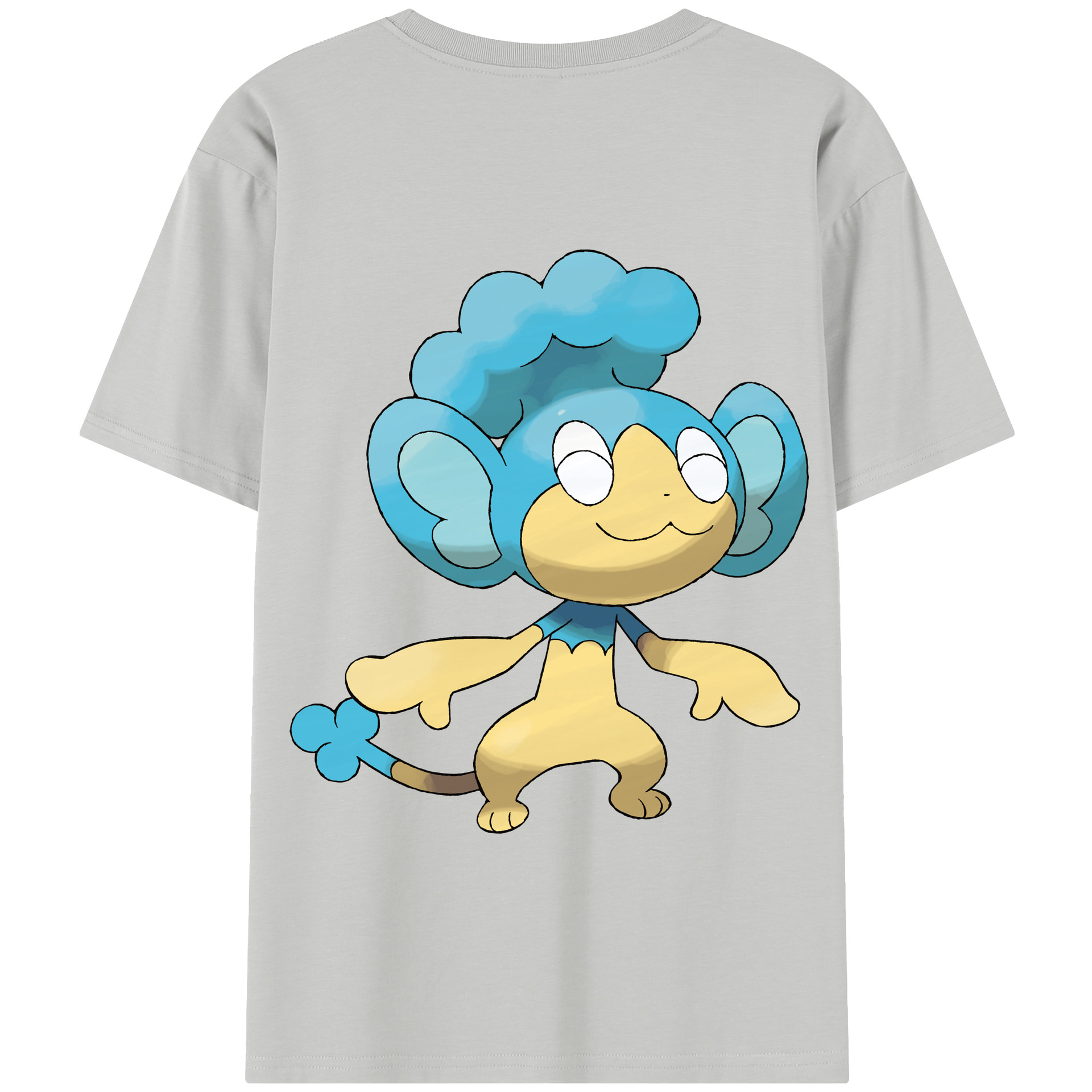 （画像用） ポケットモンスター Pokémon 綿100％半袖Tシャツ（背面プリント）