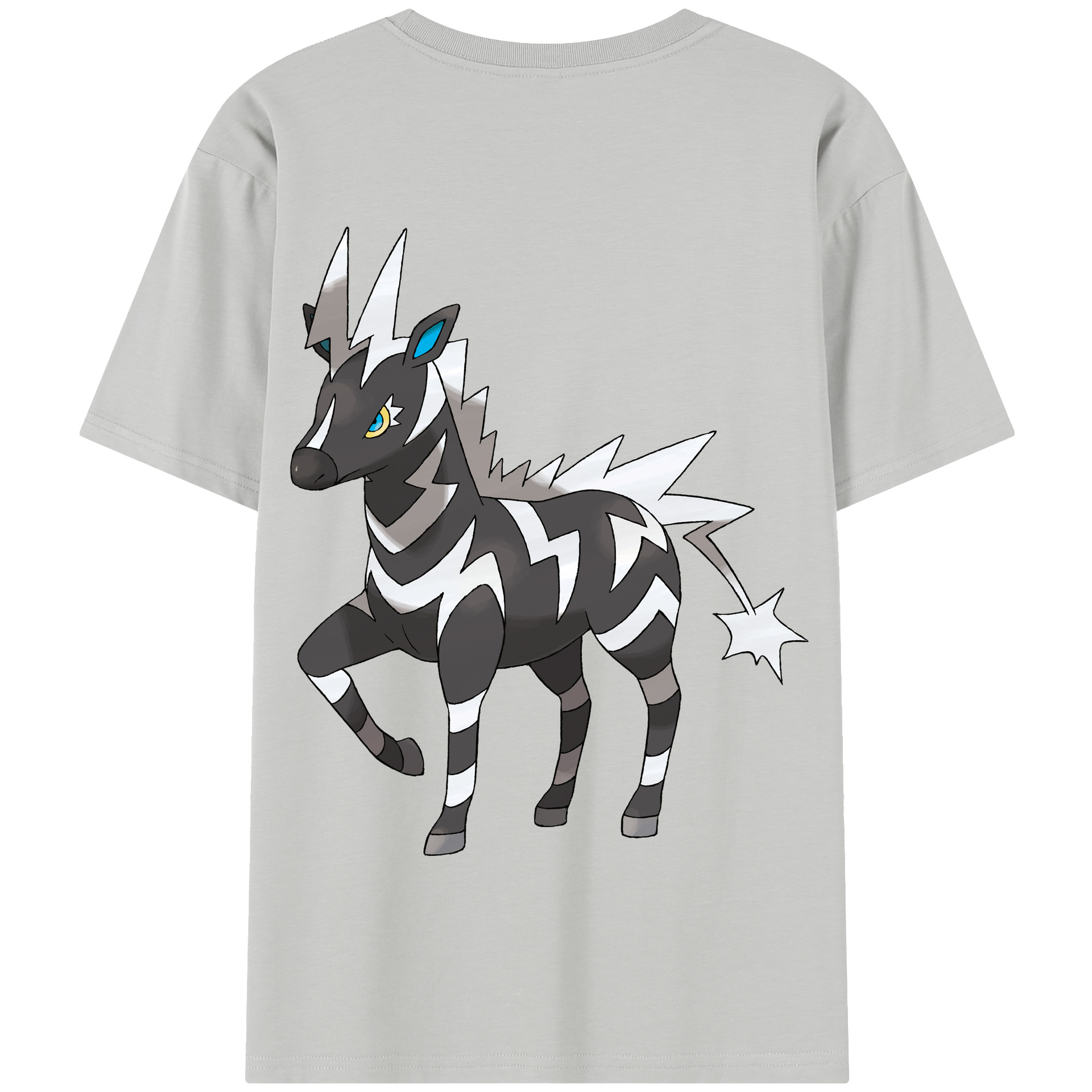 （画像用） ポケットモンスター Pokémon 綿100％半袖Tシャツ（背面プリント）