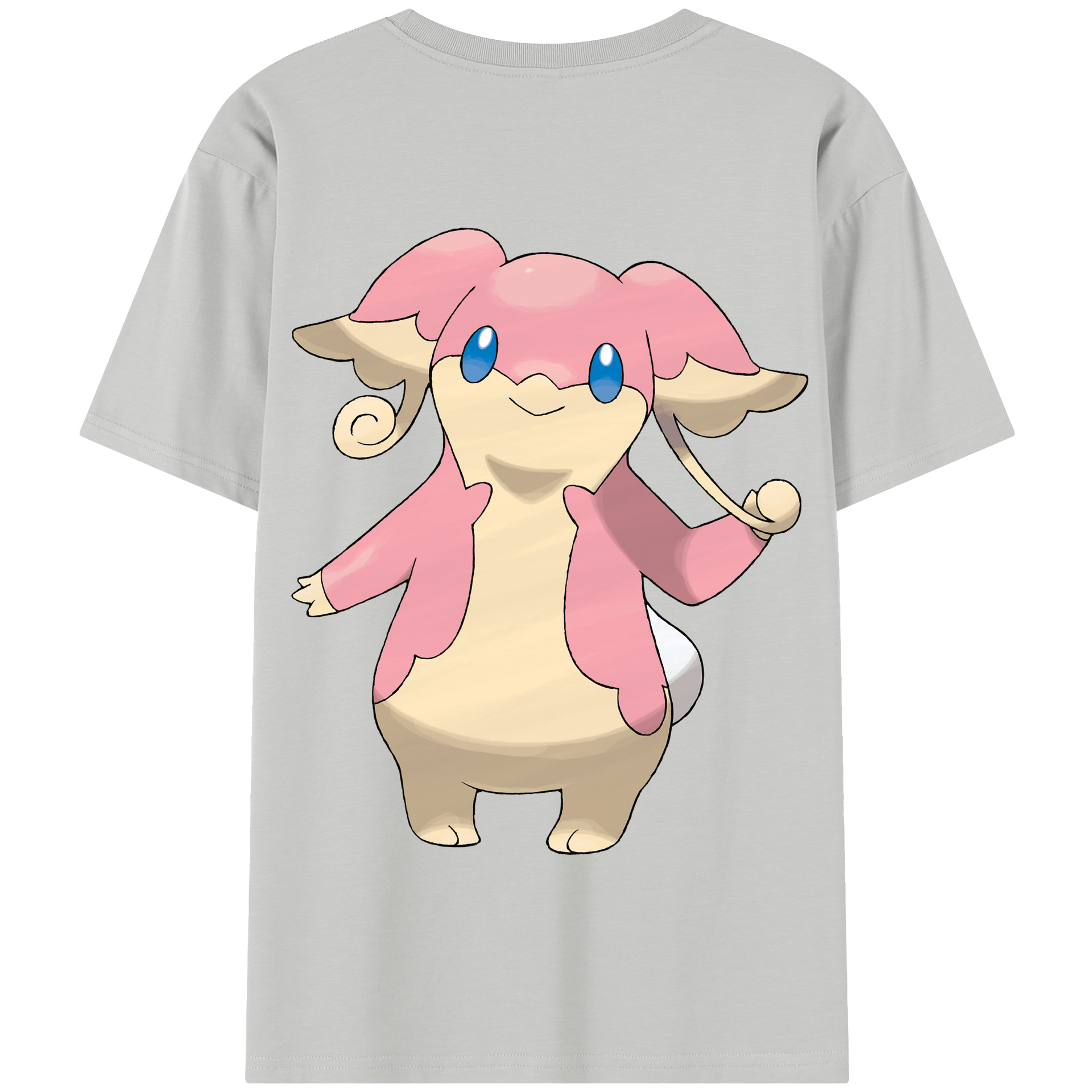 （画像用） ポケットモンスター Pokémon 綿100％半袖Tシャツ（背面プリント）