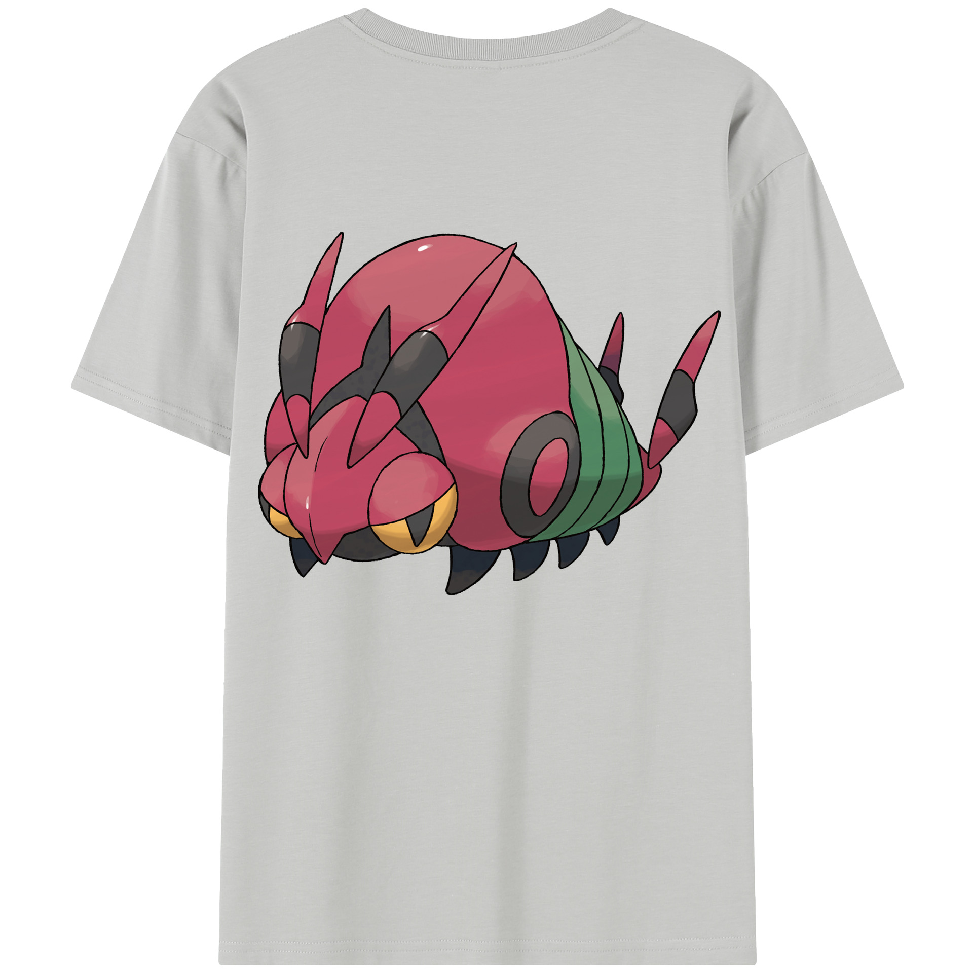 （画像用） ポケットモンスター Pokémon 綿100％半袖Tシャツ（背面プリント）
