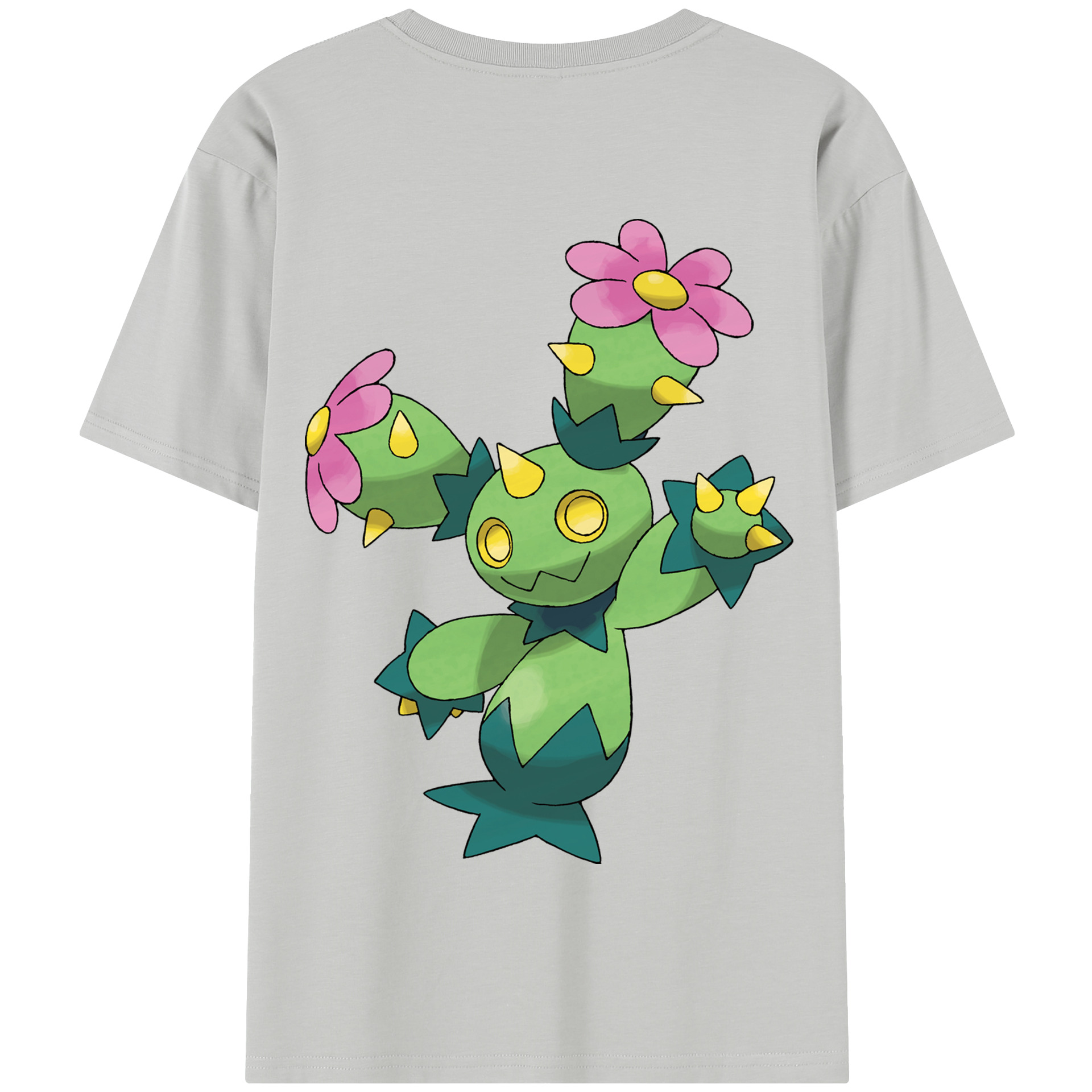 （画像用） ポケットモンスター Pokémon 綿100％半袖Tシャツ（背面プリント）