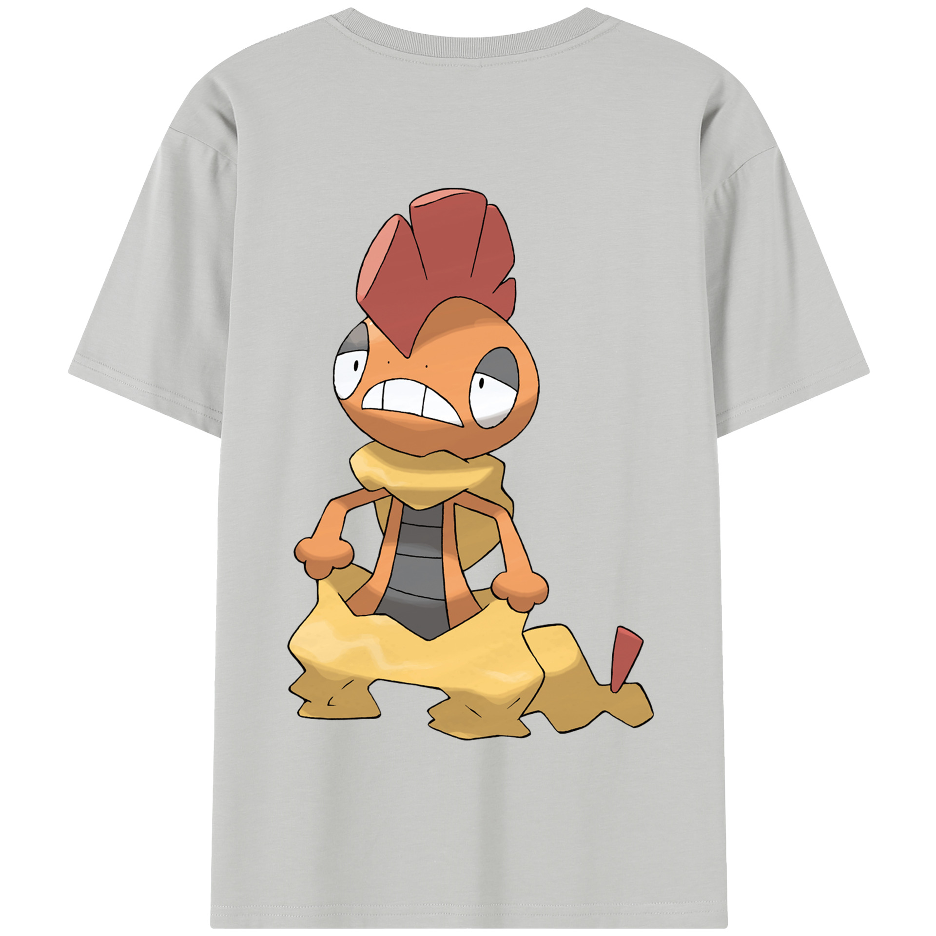 （画像用） ポケットモンスター Pokémon 綿100％半袖Tシャツ（背面プリント）