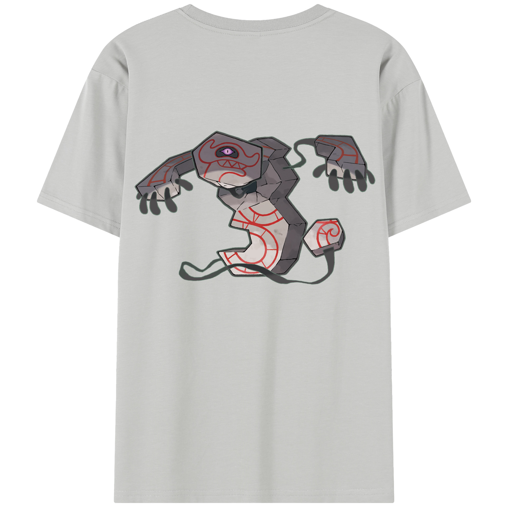 （画像用） ポケットモンスター Pokémon 綿100％半袖Tシャツ（背面プリント）