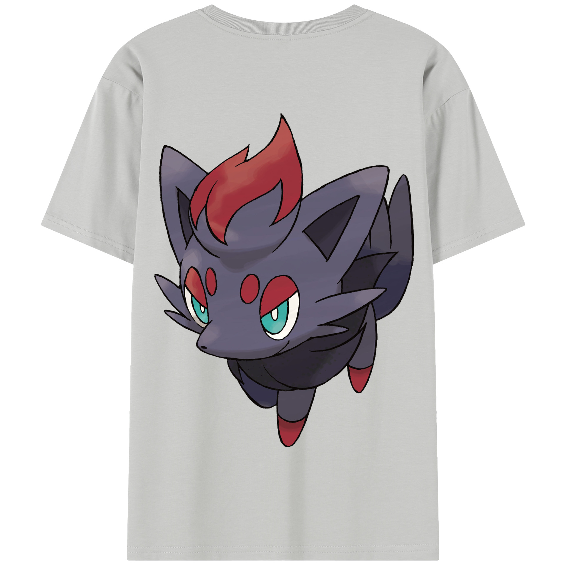 （画像用） ポケットモンスター Pokémon 綿100％半袖Tシャツ（背面プリント）