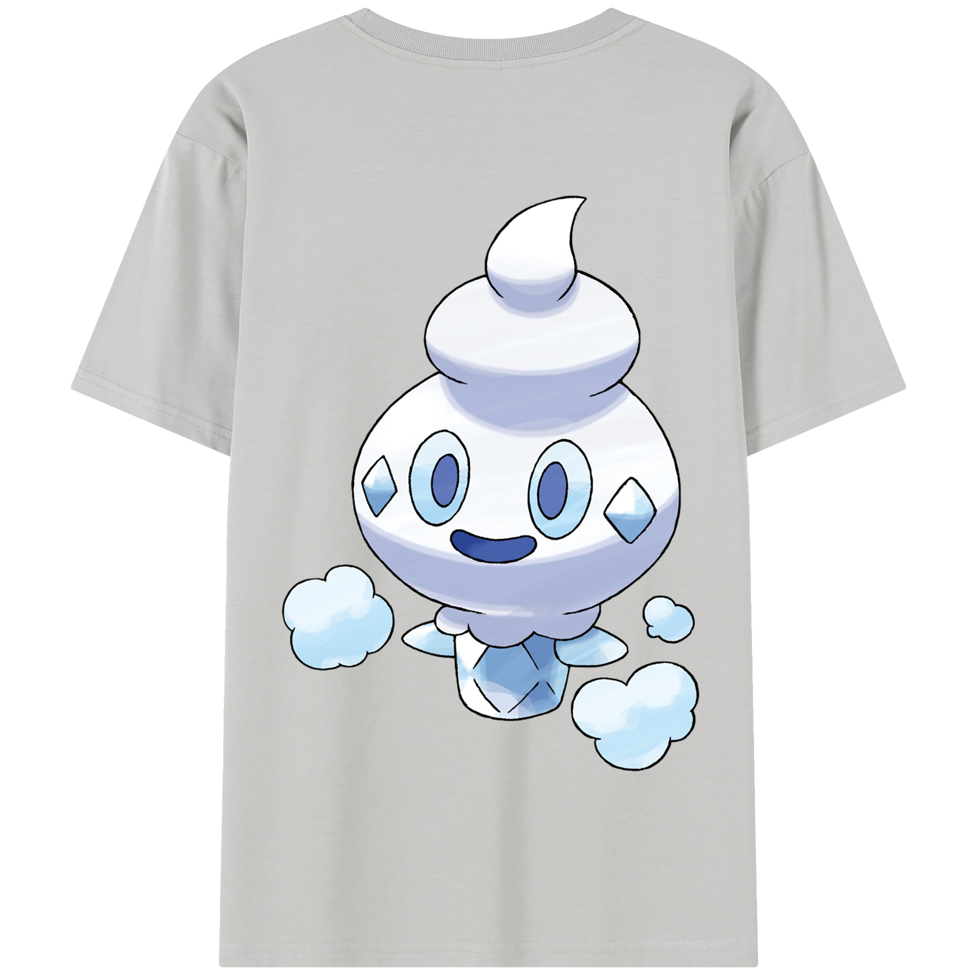 （画像用） ポケットモンスター Pokémon 綿100％半袖Tシャツ（背面プリント）
