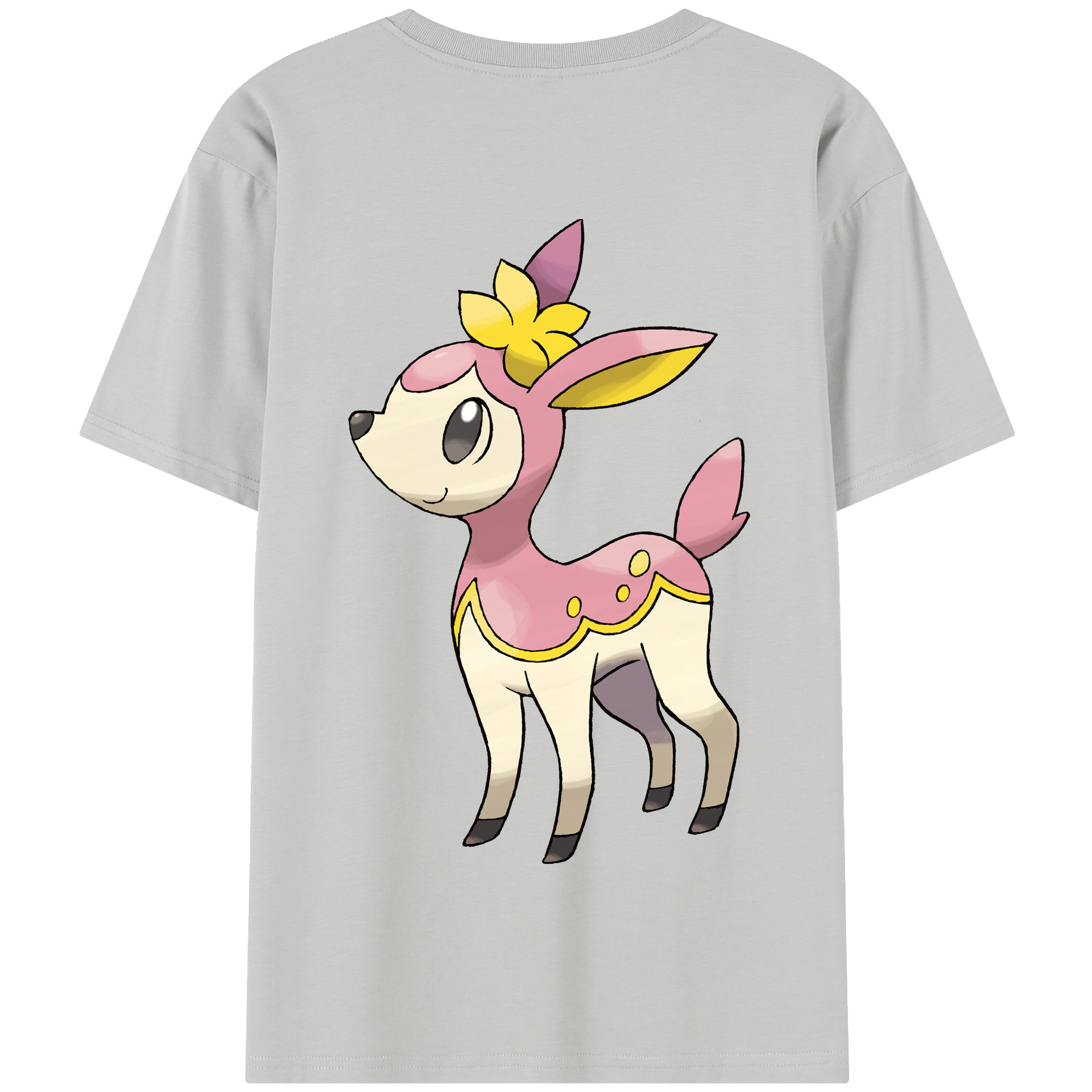 （画像用） ポケットモンスター Pokémon 綿100％半袖Tシャツ（背面プリント）