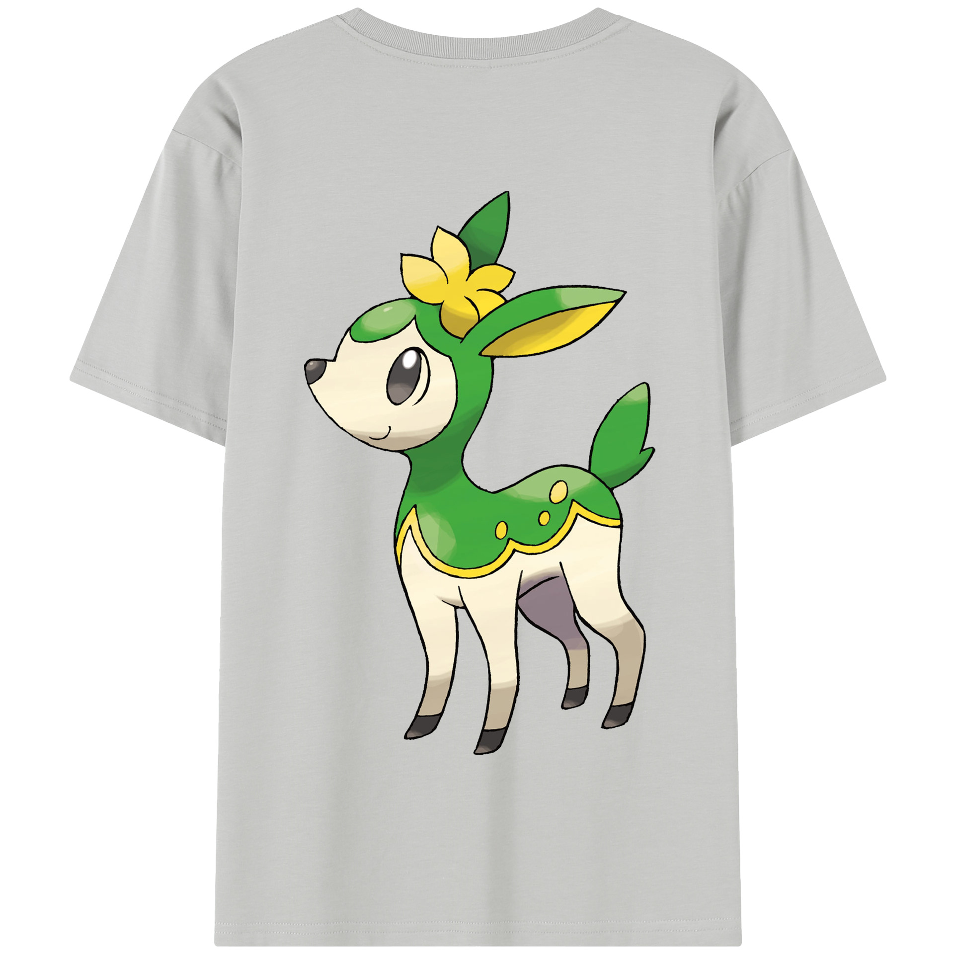 （画像用） ポケットモンスター Pokémon 綿100％半袖Tシャツ（背面プリント）