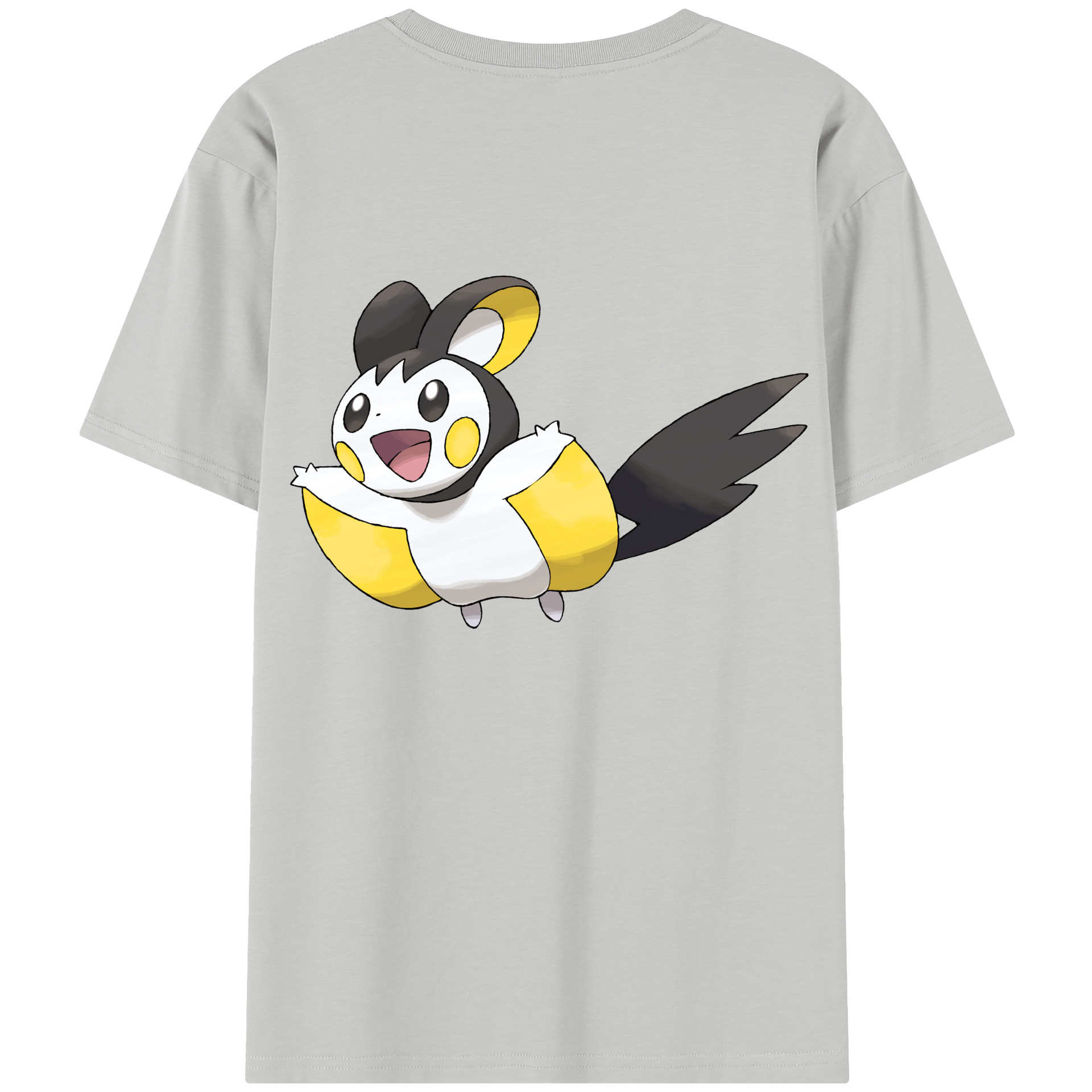 （画像用） ポケットモンスター Pokémon 綿100％半袖Tシャツ（背面プリント）