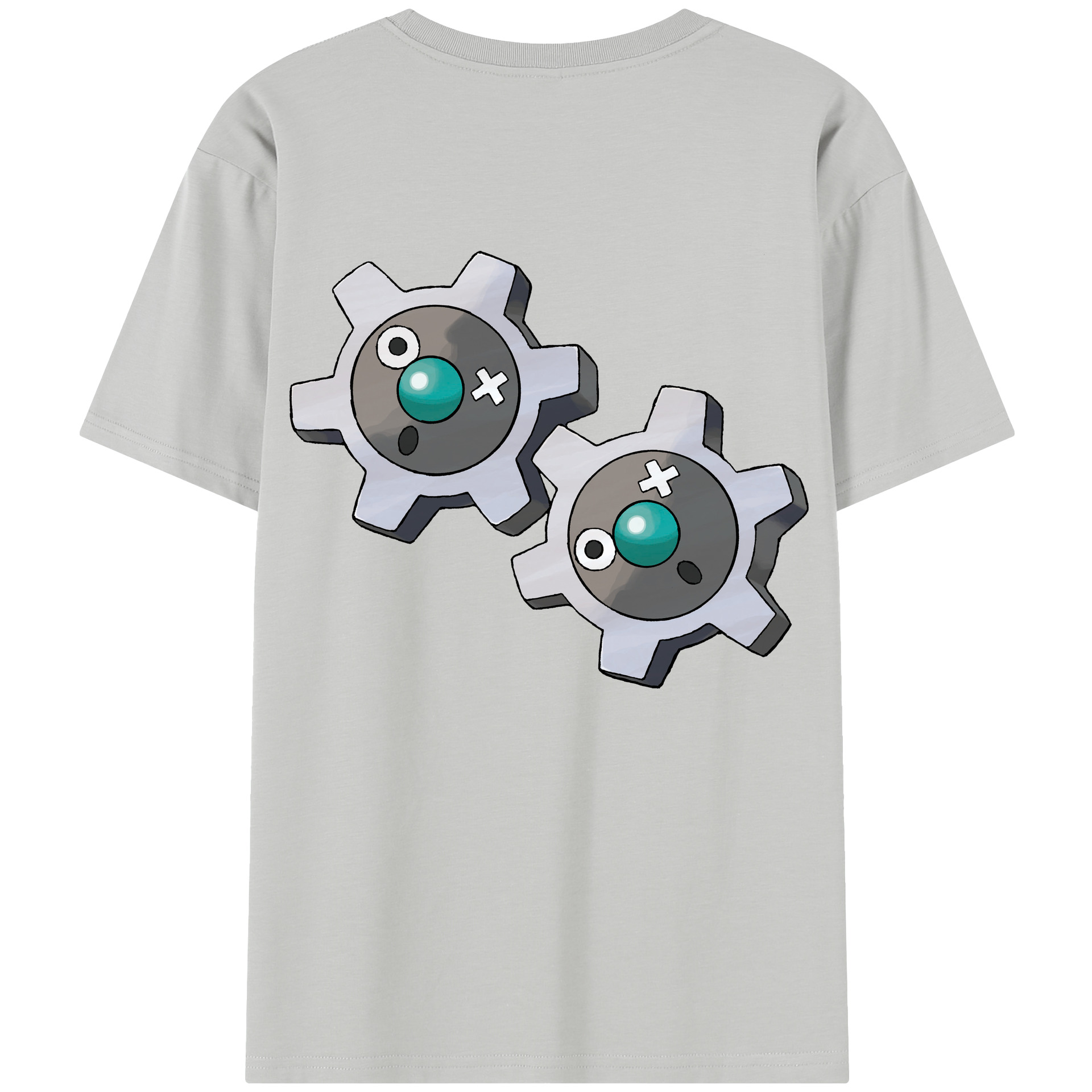 （画像用） ポケットモンスター Pokémon 綿100％半袖Tシャツ（背面プリント）