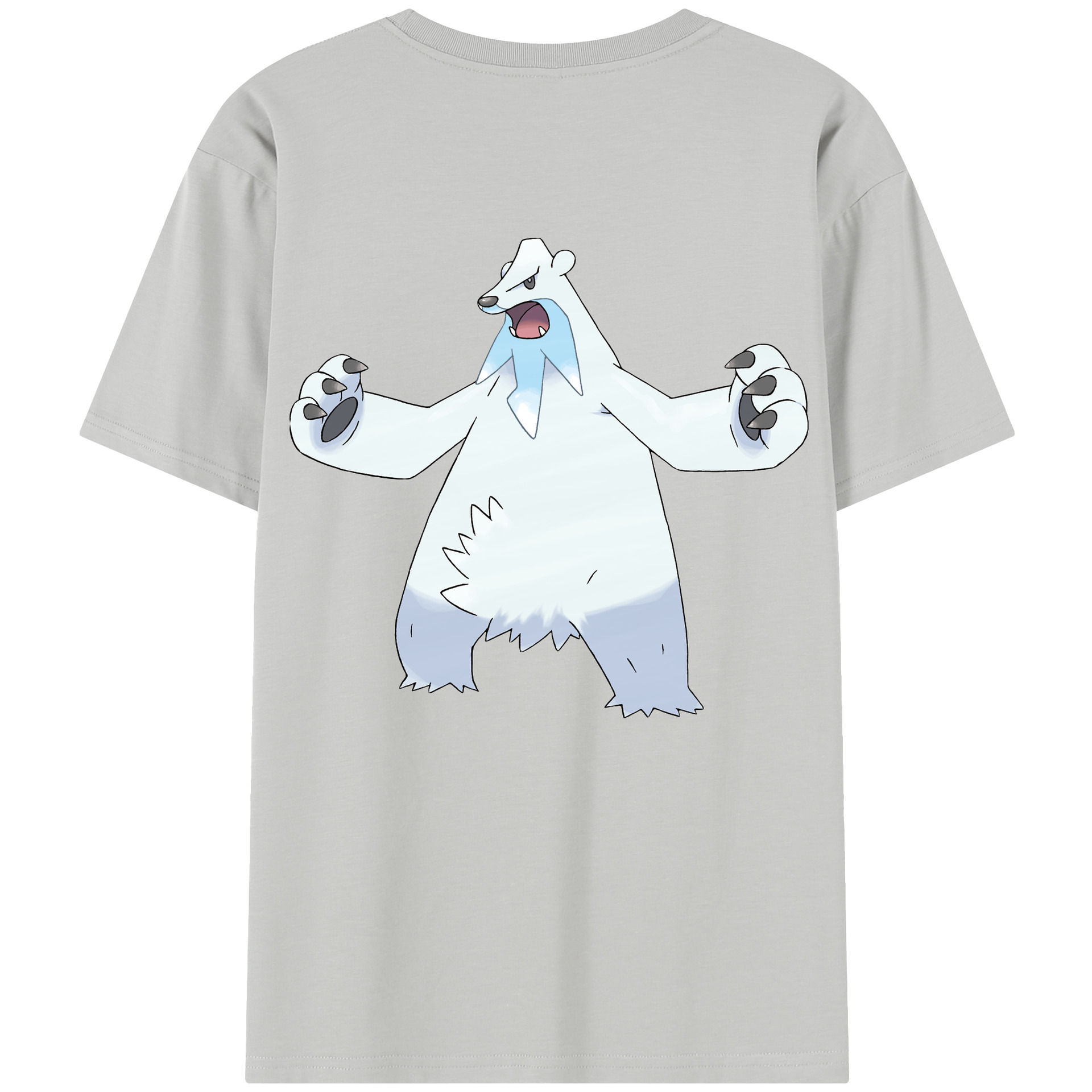 （画像用） ポケットモンスター Pokémon 綿100％半袖Tシャツ（背面プリント）