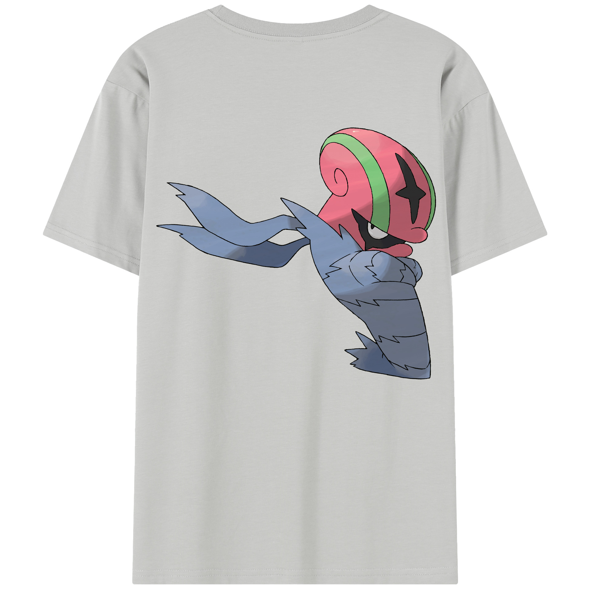 （画像用） ポケットモンスター Pokémon 綿100％半袖Tシャツ（背面プリント）
