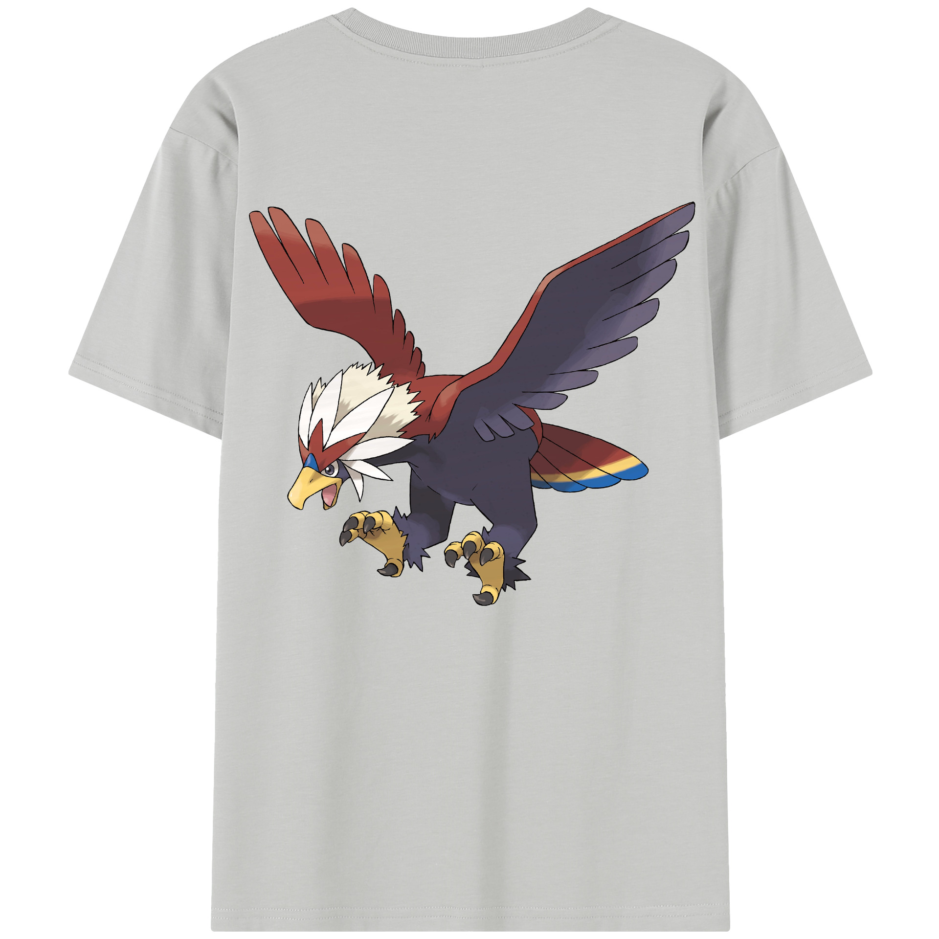 （画像用） ポケットモンスター Pokémon 綿100％半袖Tシャツ（背面プリント）