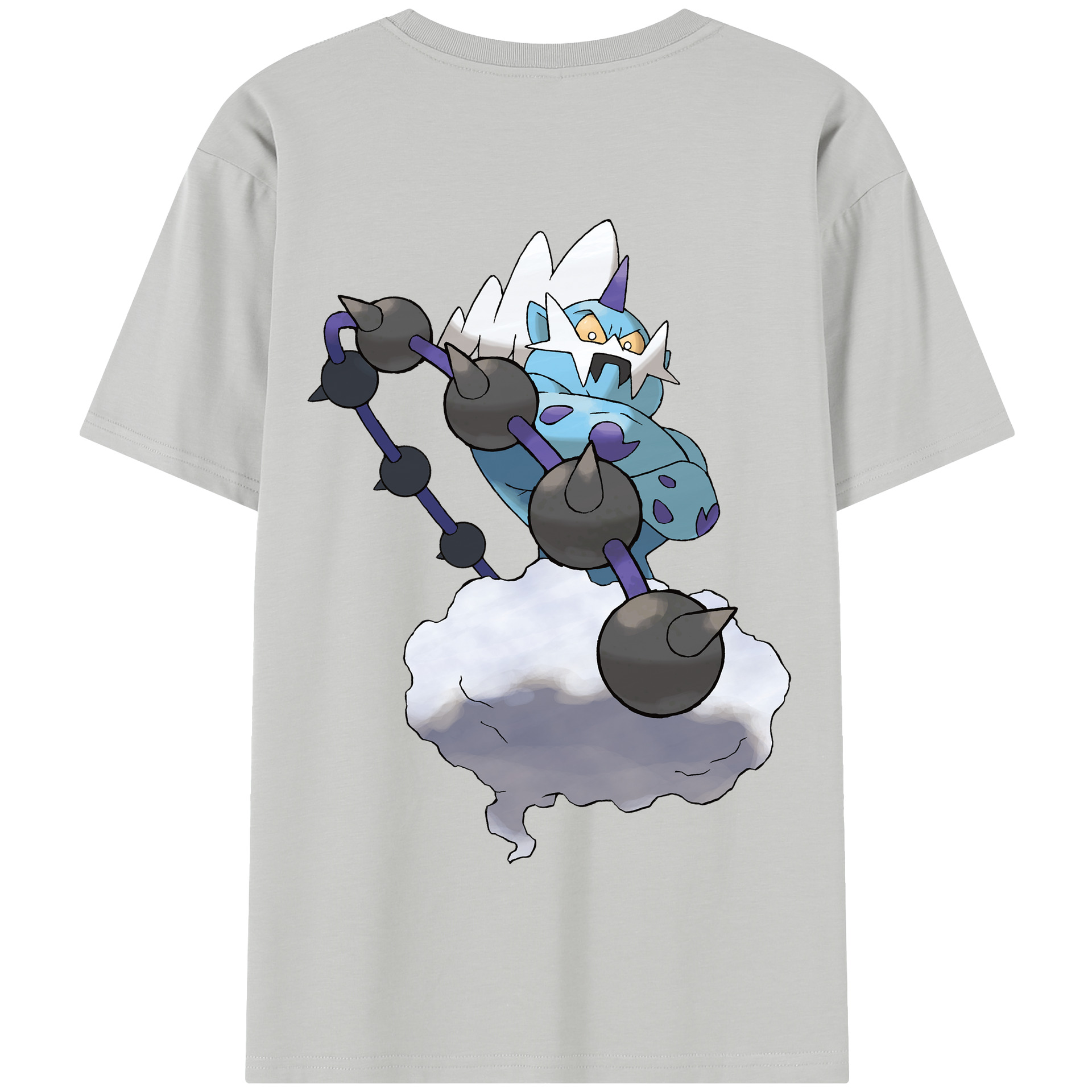 （画像用） ポケットモンスター Pokémon 綿100％半袖Tシャツ（背面プリント）