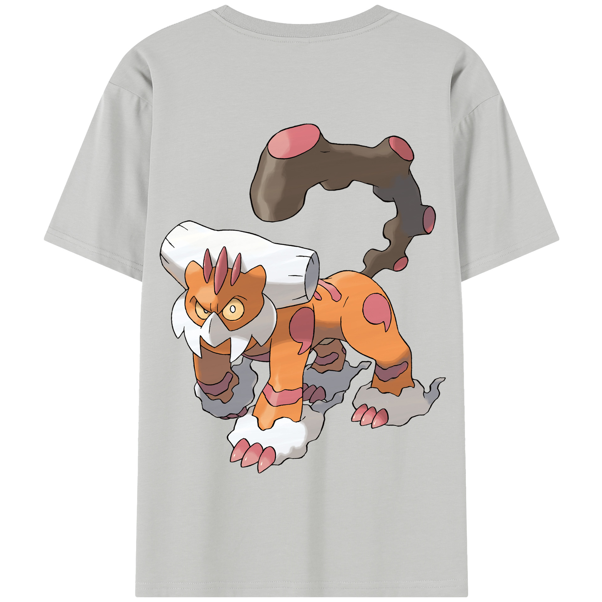 （画像用） ポケットモンスター Pokémon 綿100％半袖Tシャツ（背面プリント）