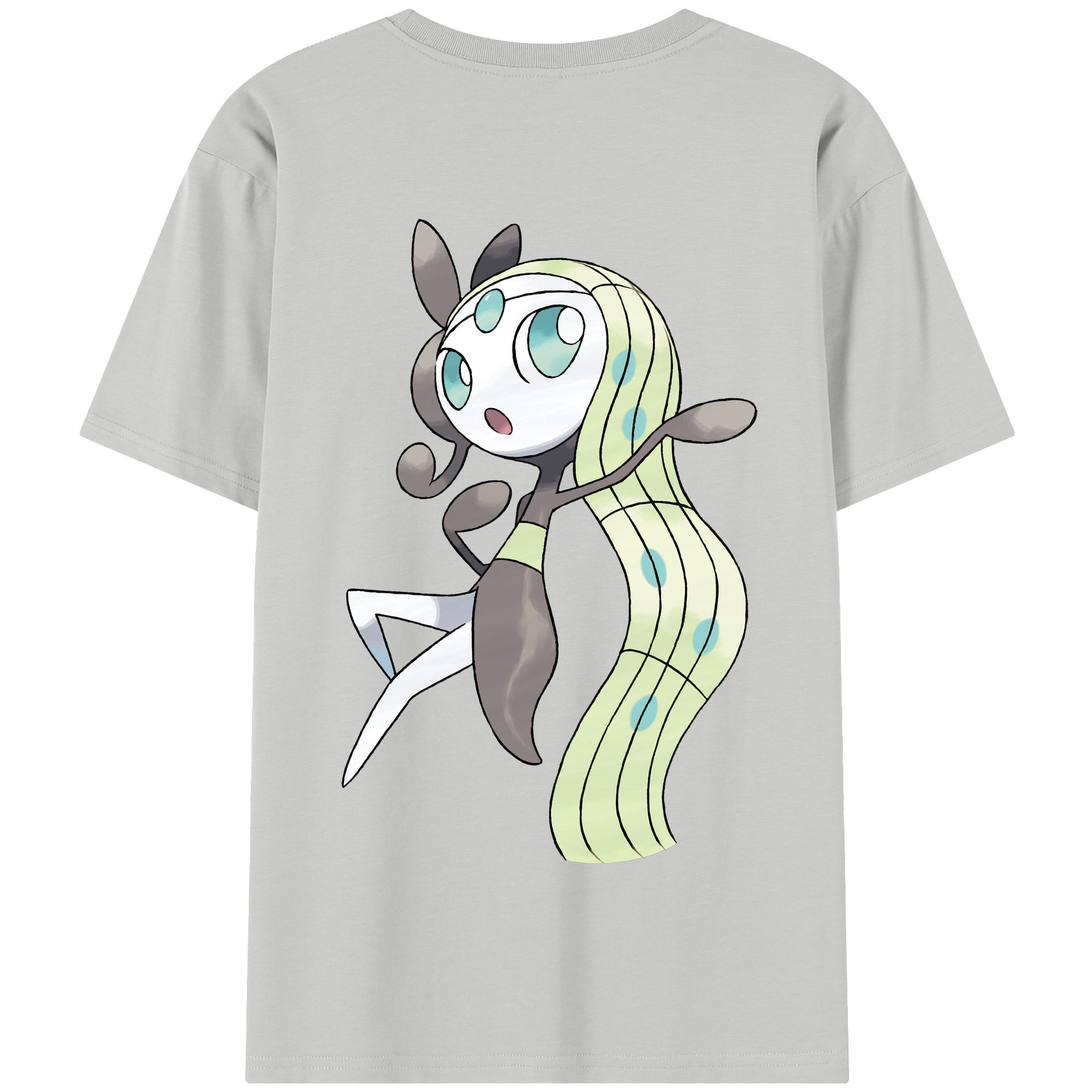 （画像用） ポケットモンスター Pokémon 綿100％半袖Tシャツ（背面プリント）