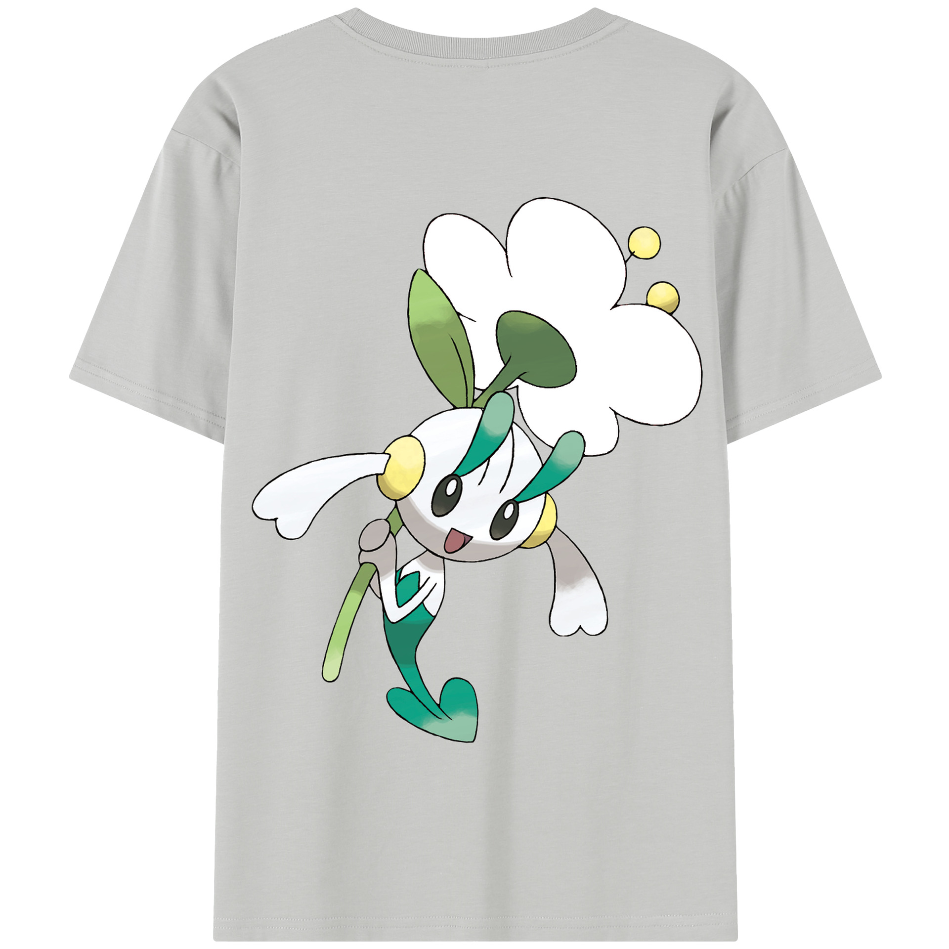（画像用） ポケットモンスター Pokémon 綿100％半袖Tシャツ（背面プリント）