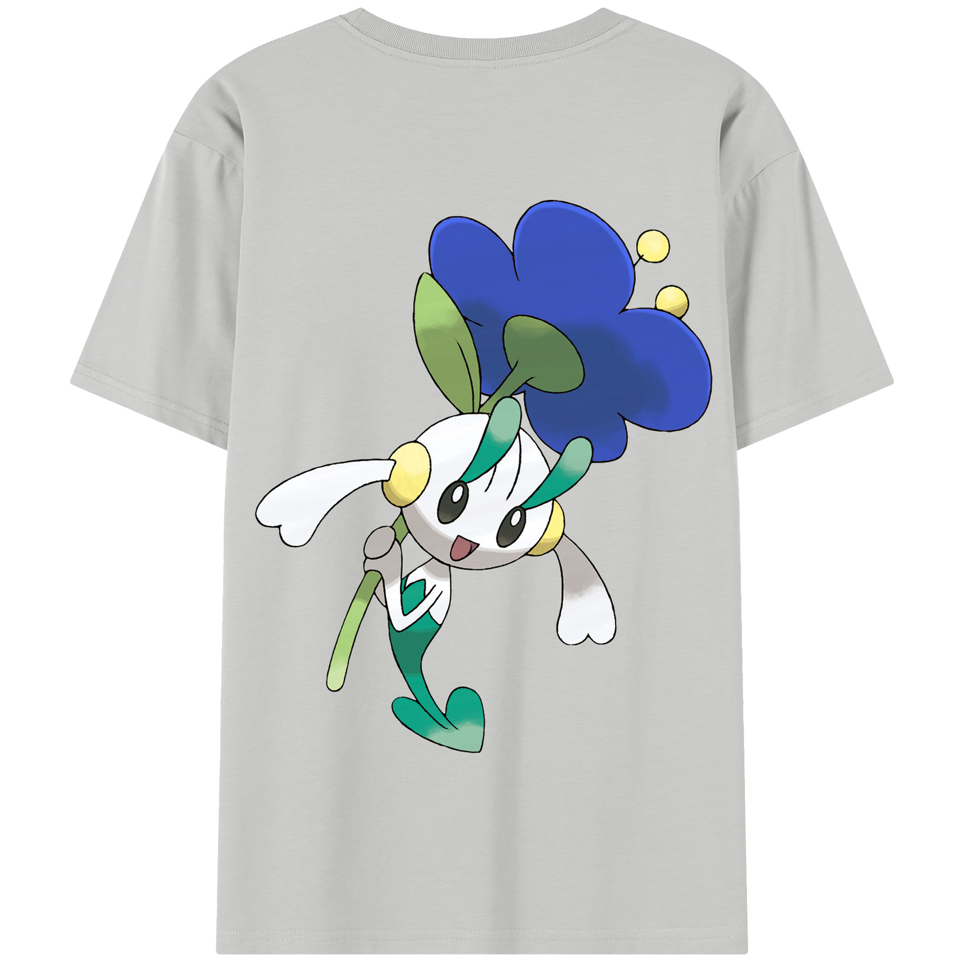 （画像用） ポケットモンスター Pokémon 綿100％半袖Tシャツ（背面プリント）