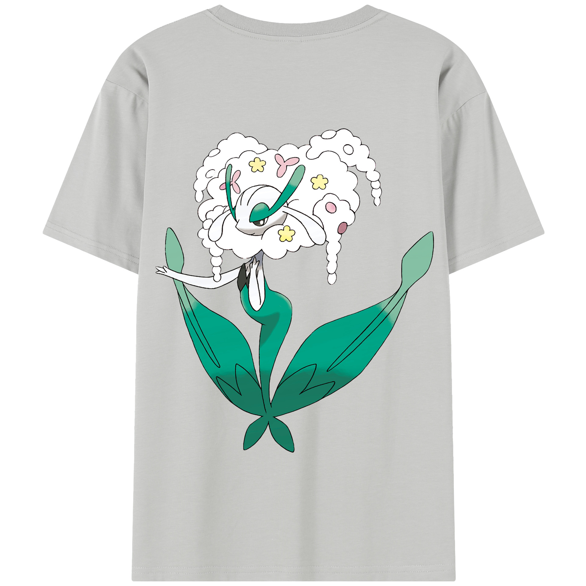 （画像用） ポケットモンスター Pokémon 綿100％半袖Tシャツ（背面プリント）
