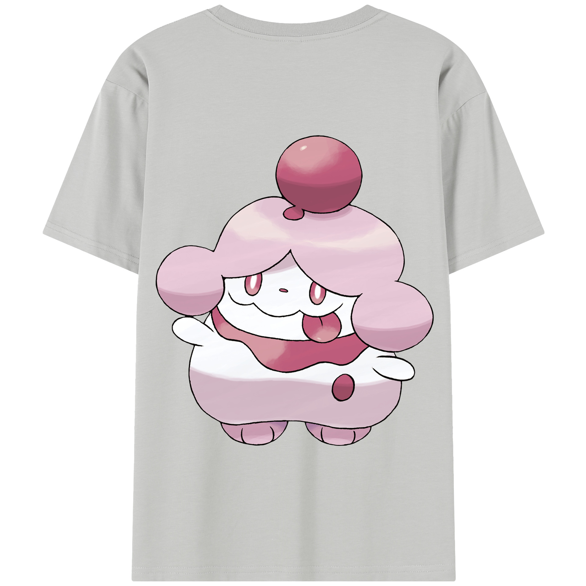 （画像用） ポケットモンスター Pokémon 綿100％半袖Tシャツ（背面プリント）