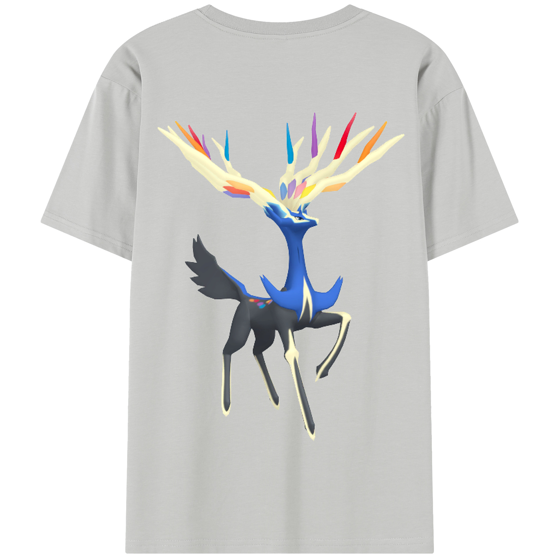 （画像用） ポケットモンスター Pokémon 綿100％半袖Tシャツ（背面プリント）