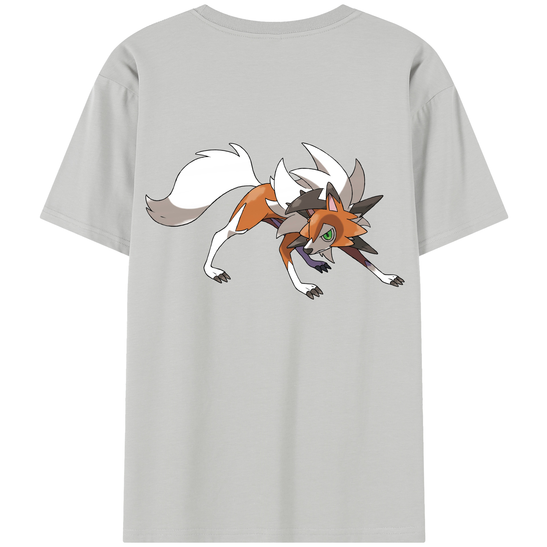 （画像用） ポケットモンスター Pokémon 綿100％半袖Tシャツ（背面プリント）