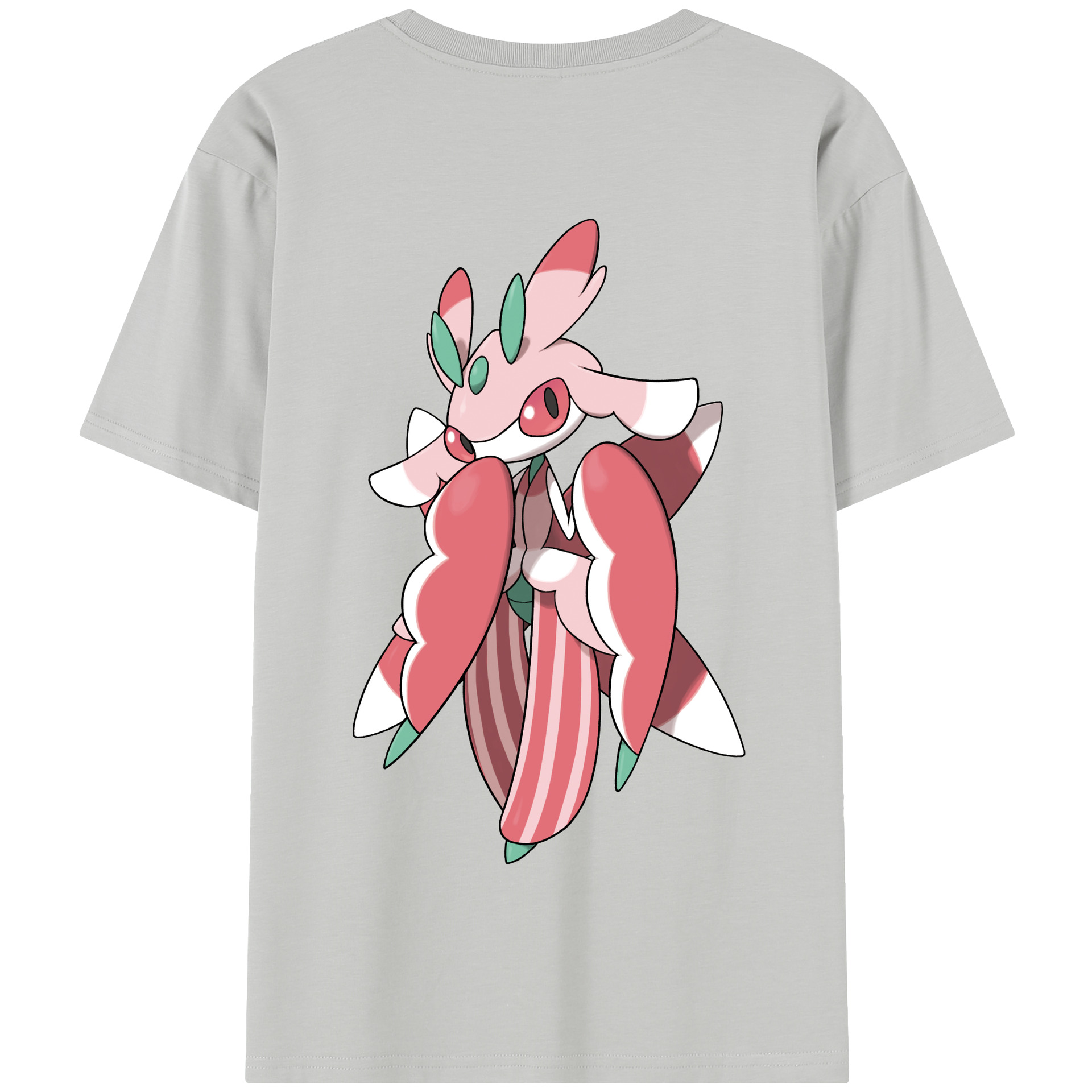（画像用） ポケットモンスター Pokémon 綿100％半袖Tシャツ（背面プリント）