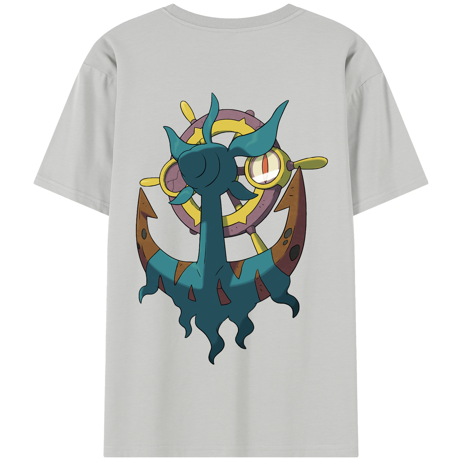 （画像用） ポケットモンスター Pokémon 綿100％半袖Tシャツ（背面プリント）