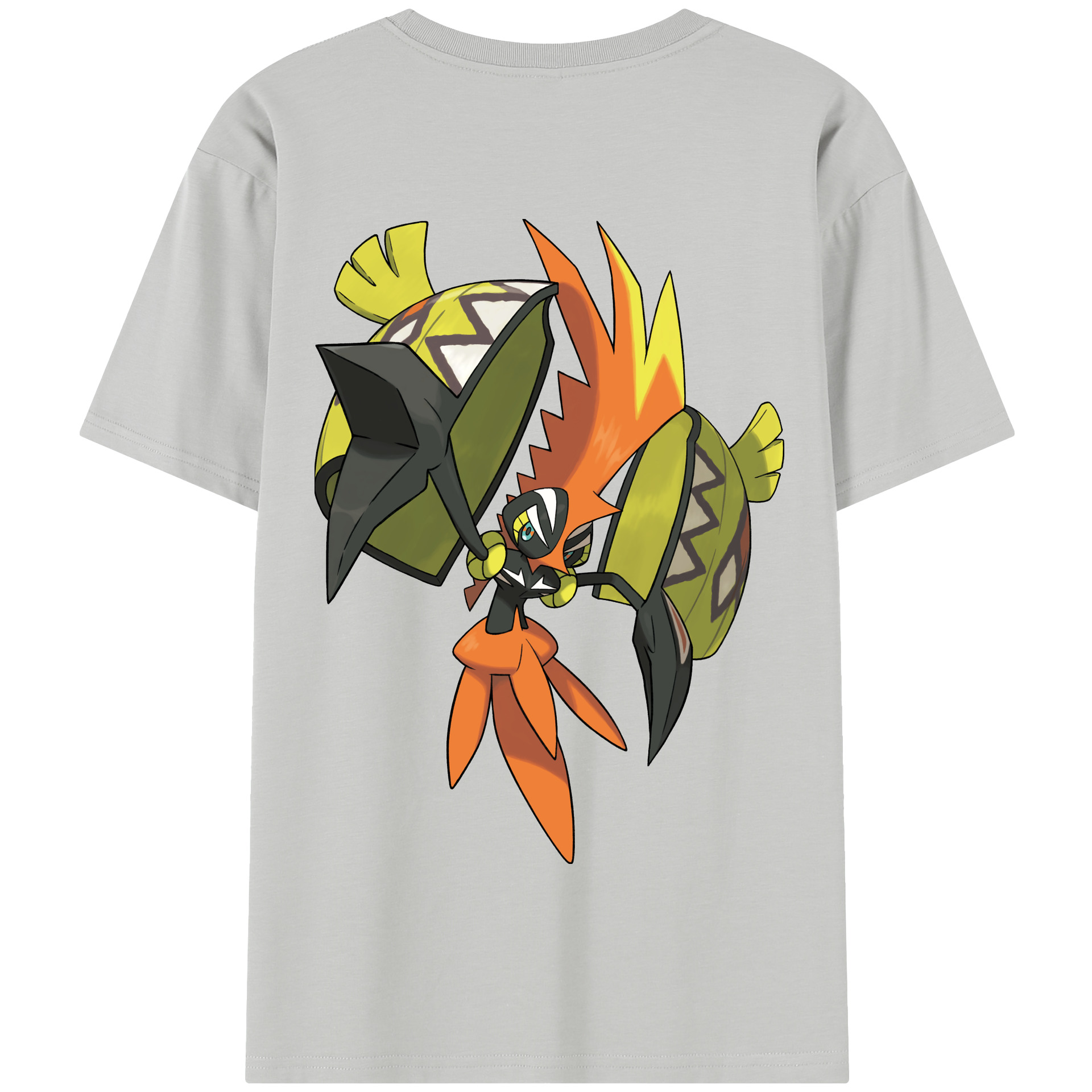 （画像用） ポケットモンスター Pokémon 綿100％半袖Tシャツ（背面プリント）