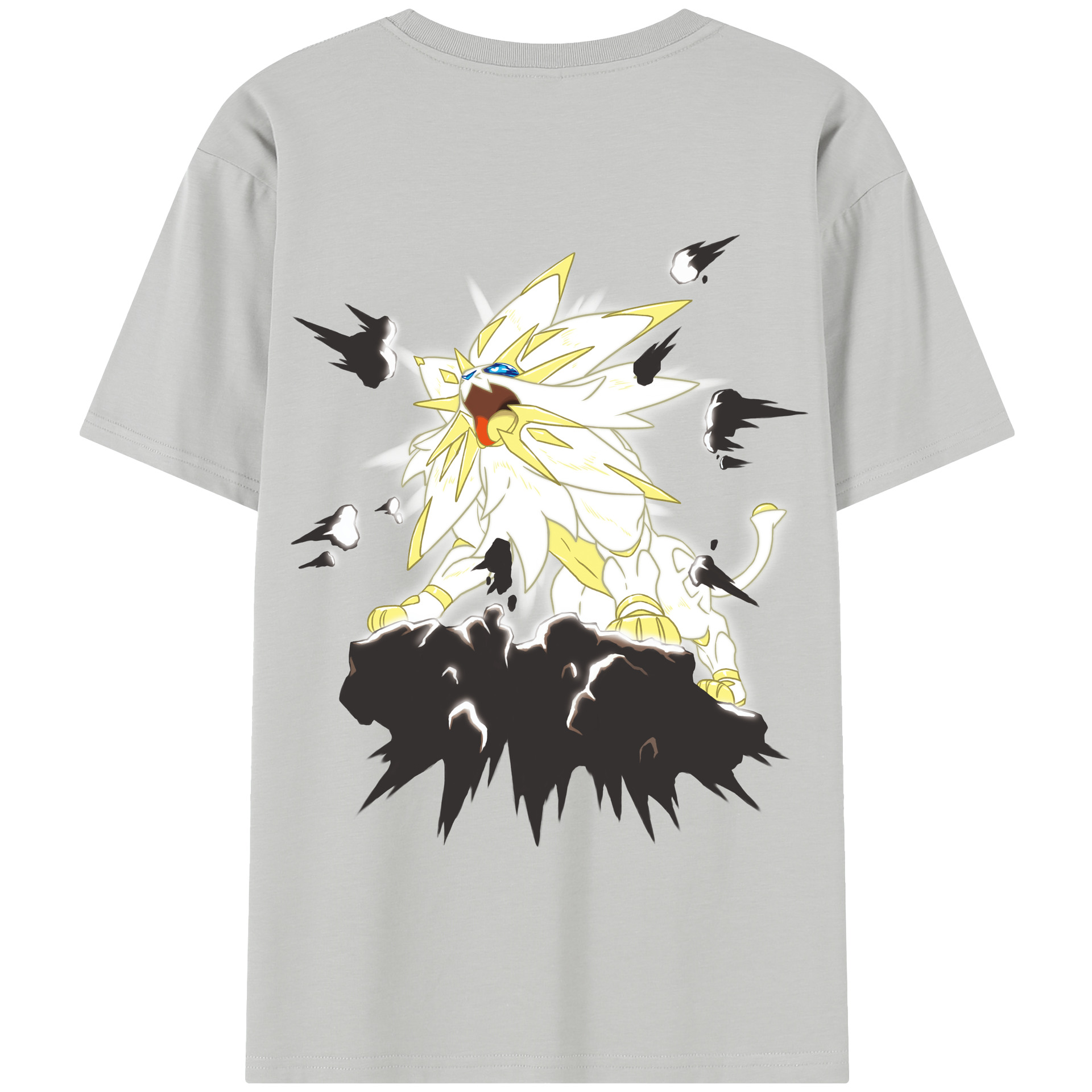 （画像用） ポケットモンスター Pokémon 綿100％半袖Tシャツ（背面プリント）