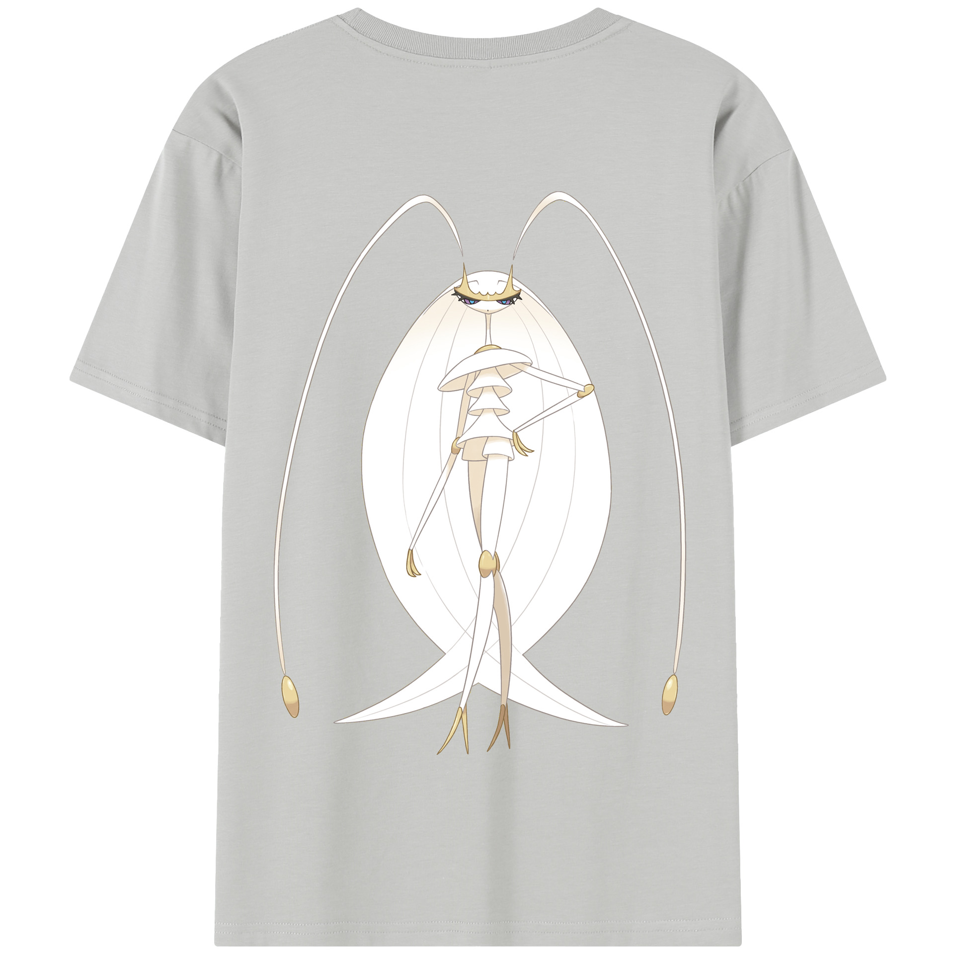 （画像用） ポケットモンスター Pokémon 綿100％半袖Tシャツ（背面プリント）