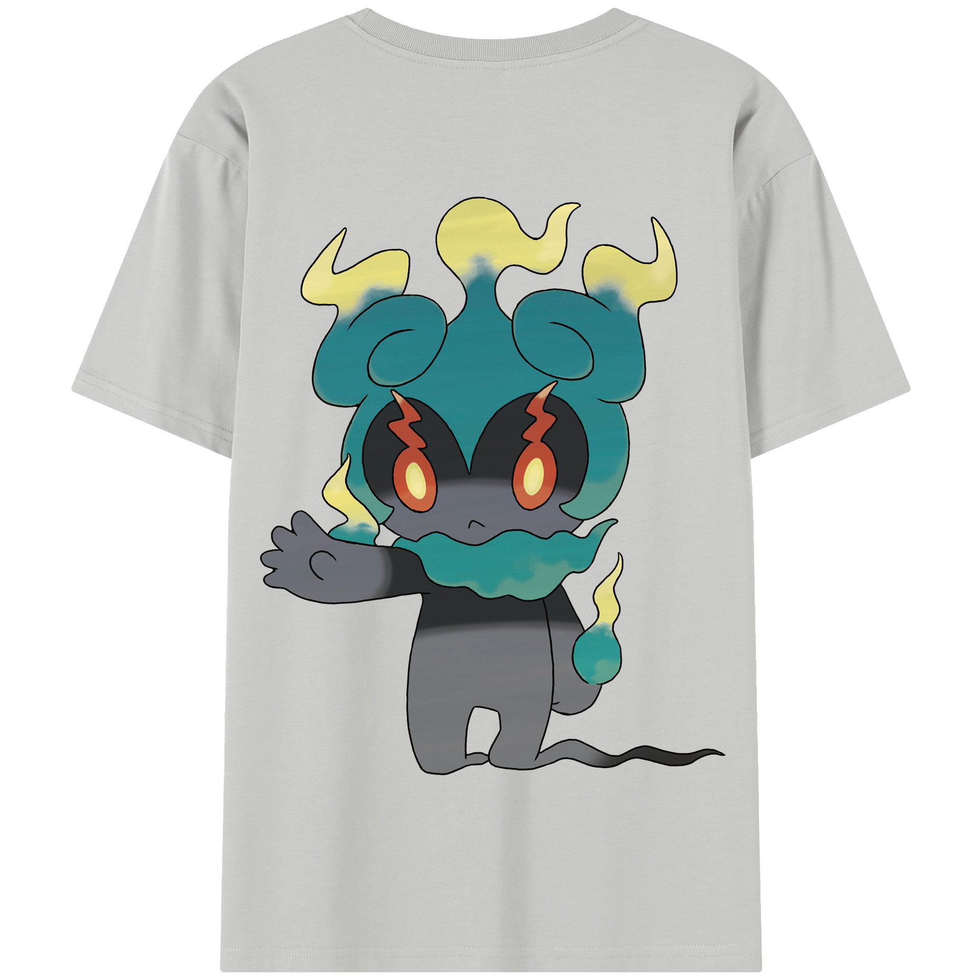 （画像用） ポケットモンスター Pokémon 綿100％半袖Tシャツ（背面プリント）