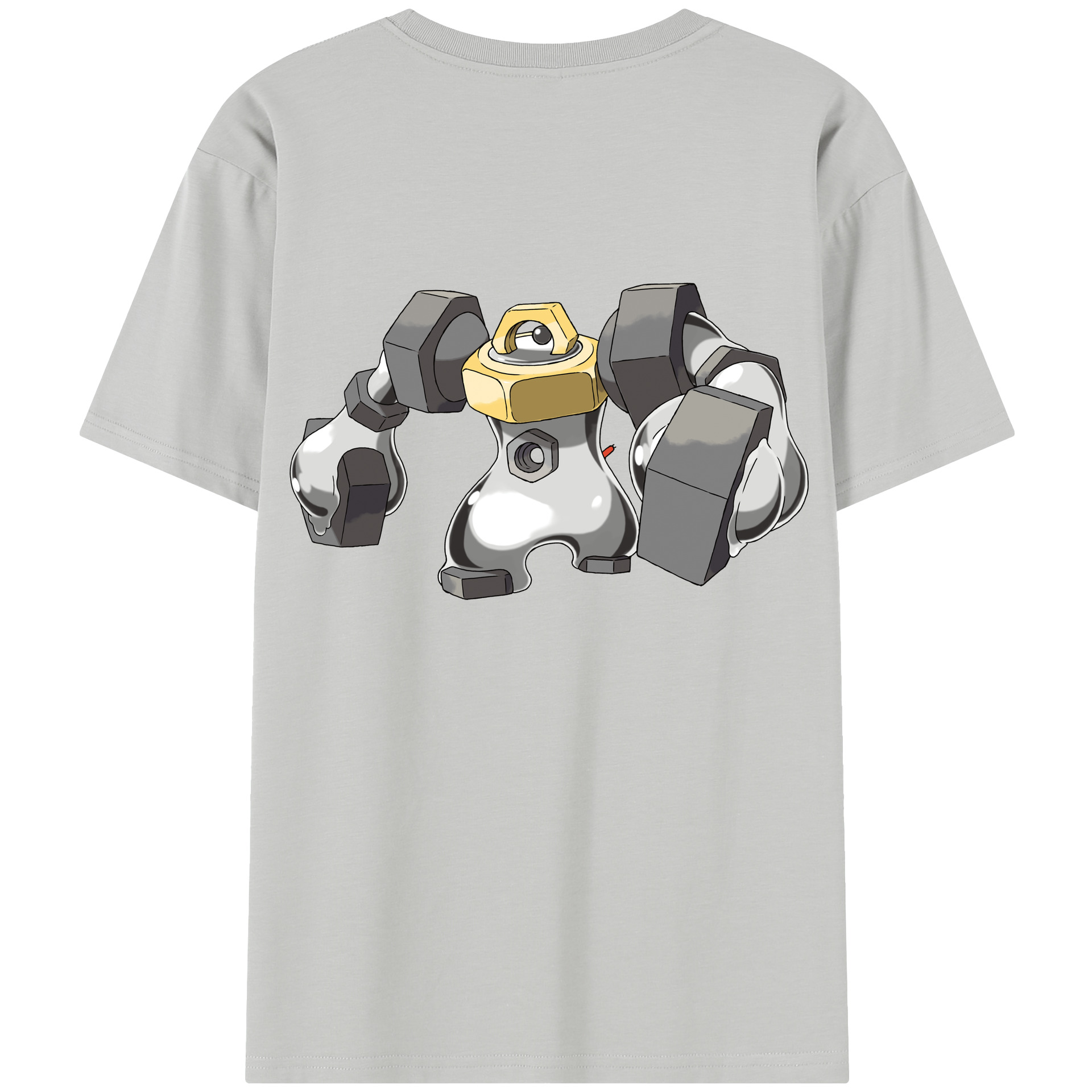 （画像用） ポケットモンスター Pokémon 綿100％半袖Tシャツ（背面プリント）