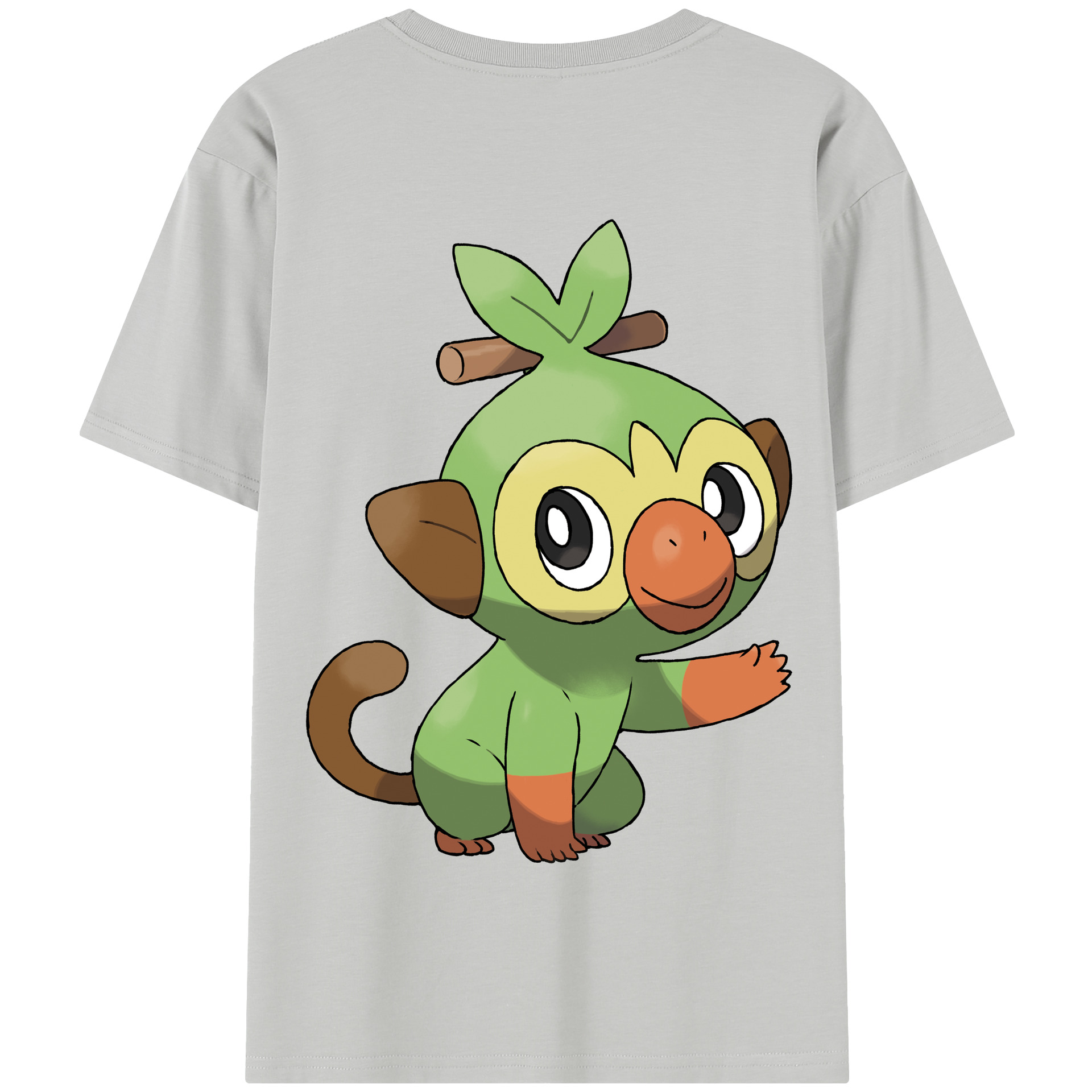 （画像用） ポケットモンスター Pokémon 綿100％半袖Tシャツ（背面プリント）
