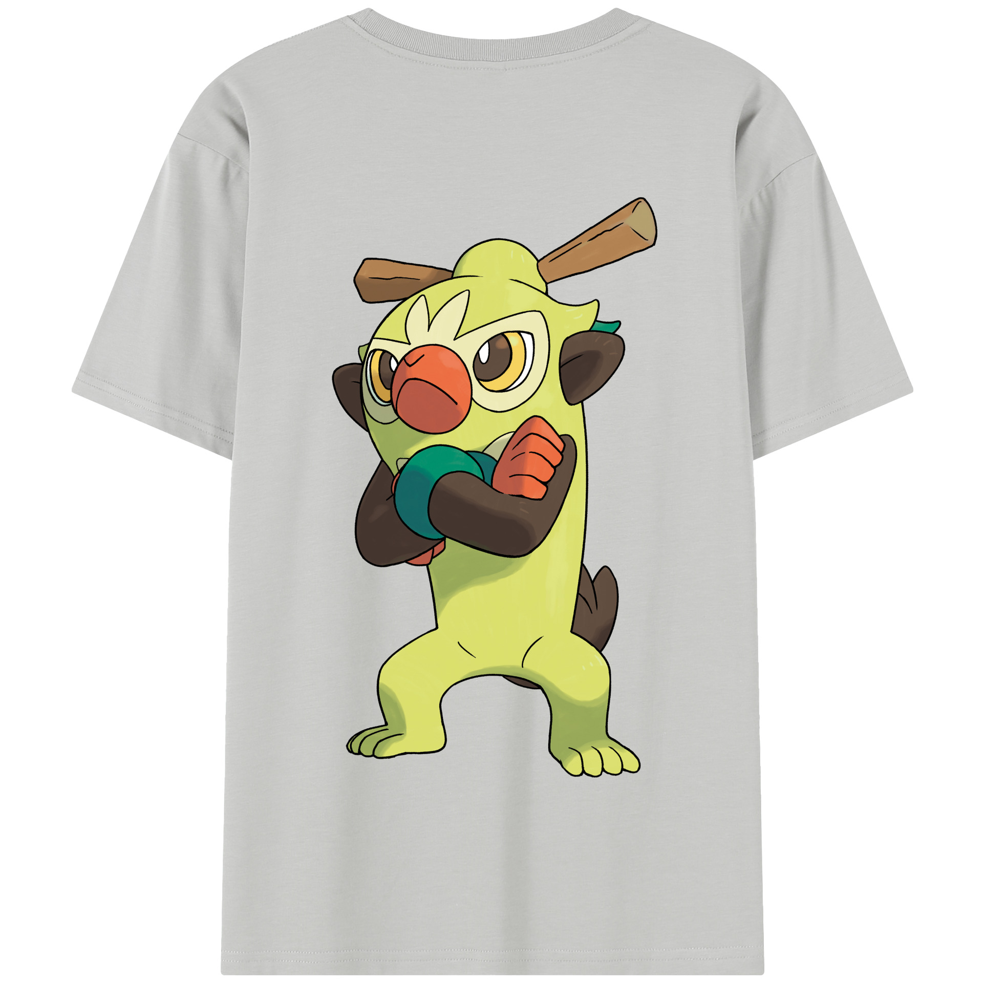 （画像用） ポケットモンスター Pokémon 綿100％半袖Tシャツ（背面プリント）