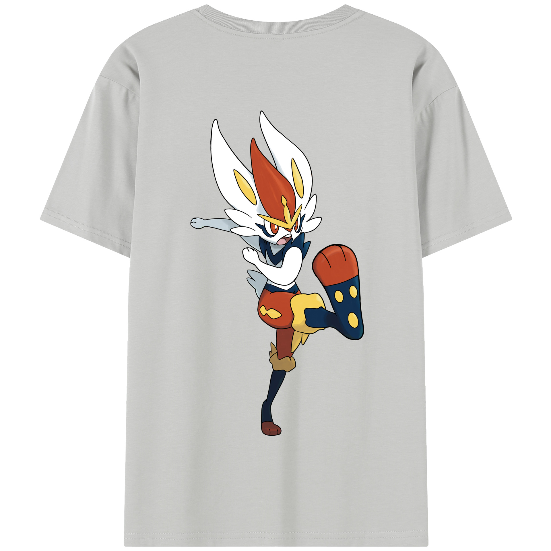 （画像用） ポケットモンスター Pokémon 綿100％半袖Tシャツ（背面プリント）