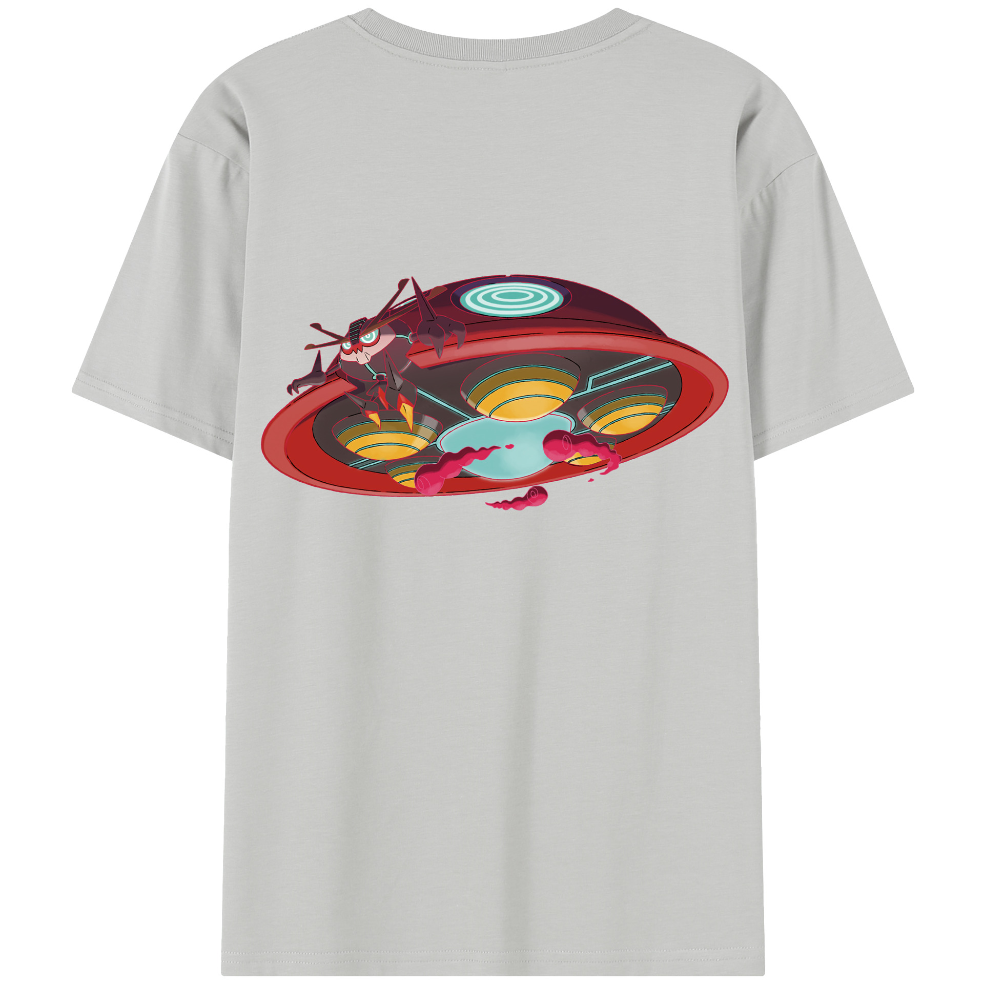 （画像用） ポケットモンスター Pokémon 綿100％半袖Tシャツ（背面プリント）