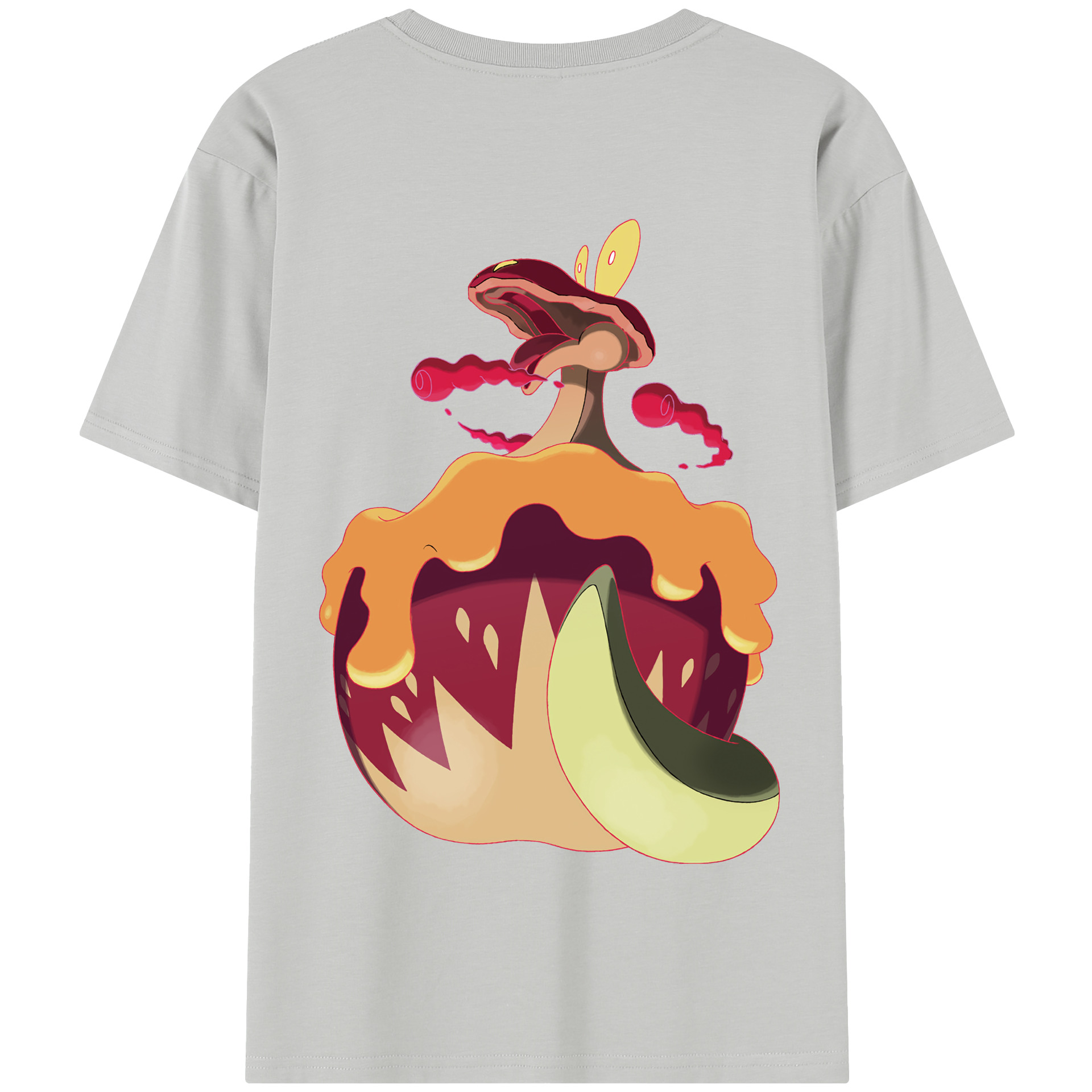 （画像用） ポケットモンスター Pokémon 綿100％半袖Tシャツ（背面プリント）
